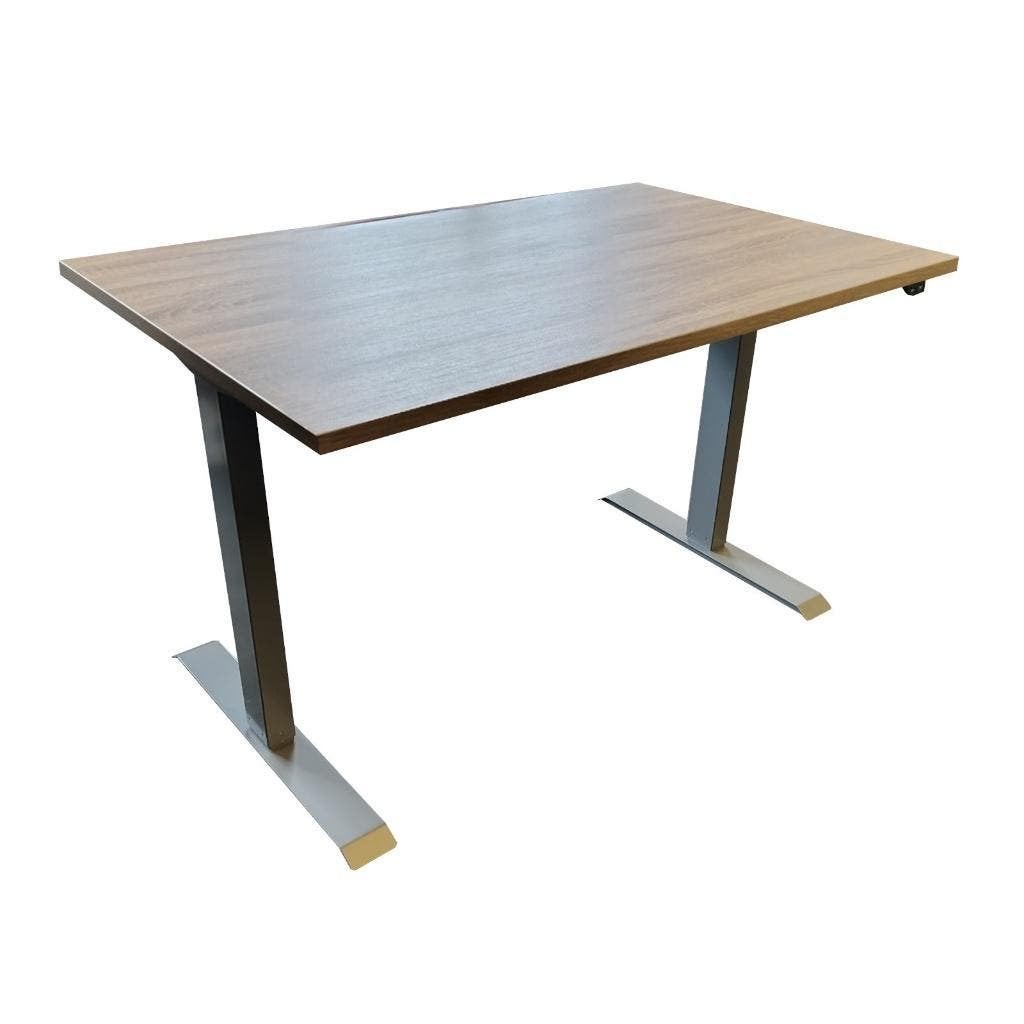MN Basic Elektrisch Zit Sta Bureau, Zit-sta bureau, Elektrisch, 120 cm, Hout