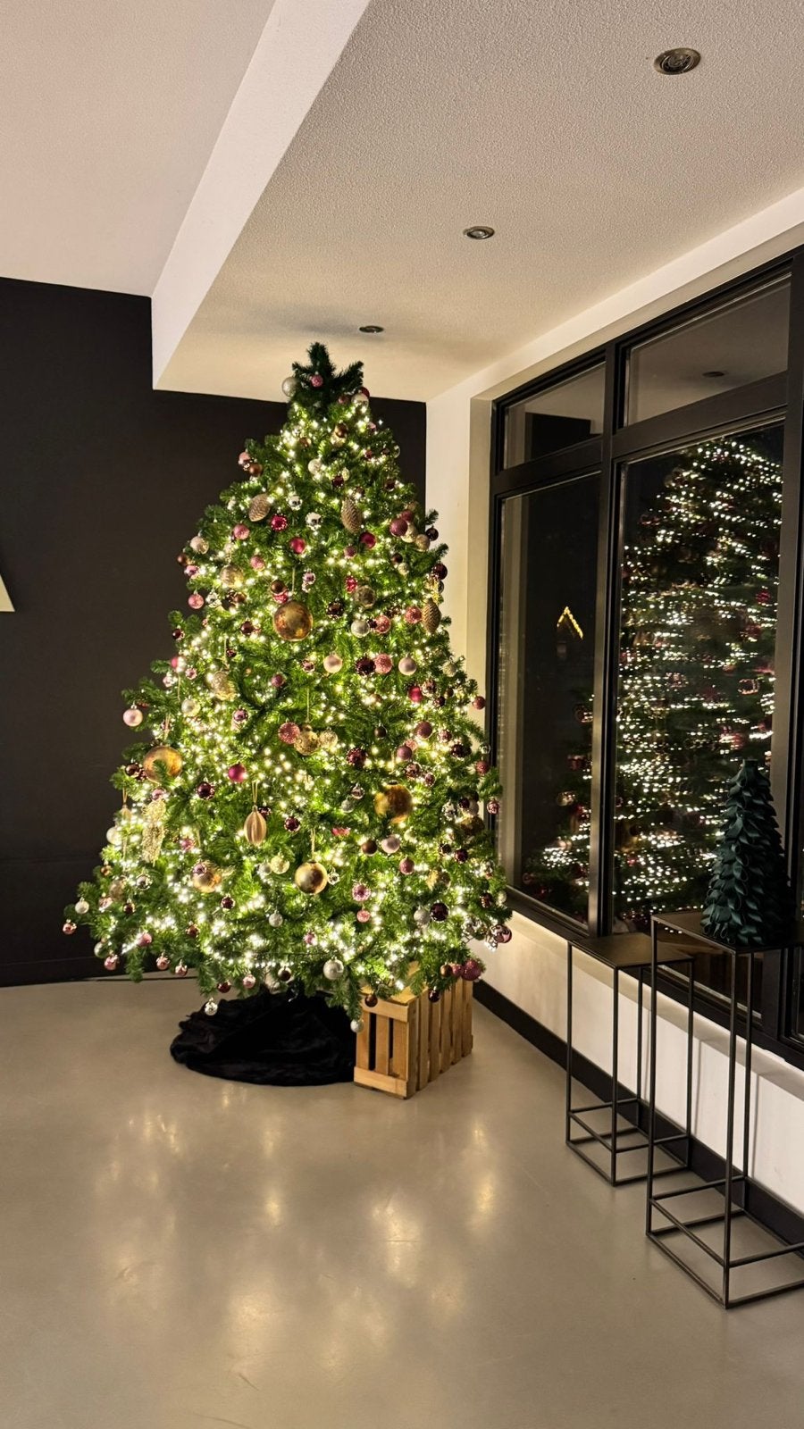 Kerstboom 2,50 meter groot, Ophalen