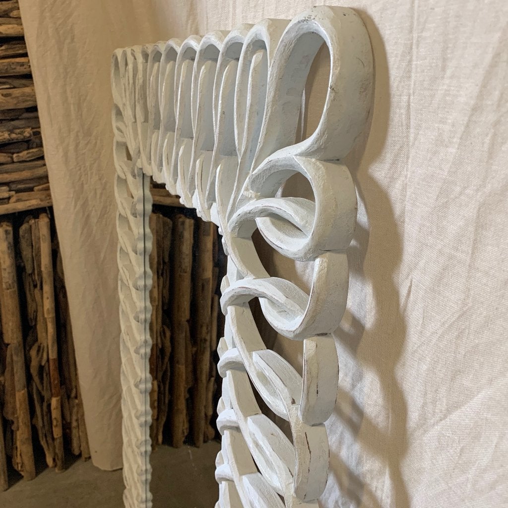 wandspiegel - houten lijst - 120 x 80 cm - Gratis bezorgd, TTM Wonen, Meubels – (Perzische) Tapijten en Woonaccessoires, Nieuw