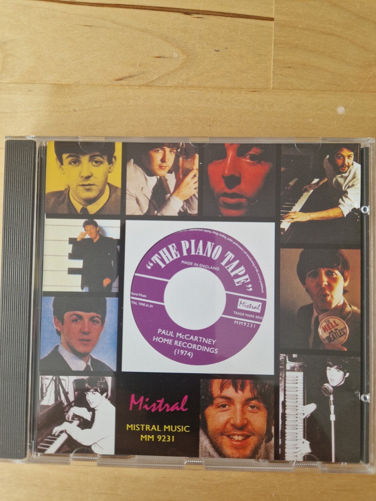 Paul McCartney - The Piano Tape (1974) Bootleg CD, Pop, Zo goed als nieuw, Album, Import