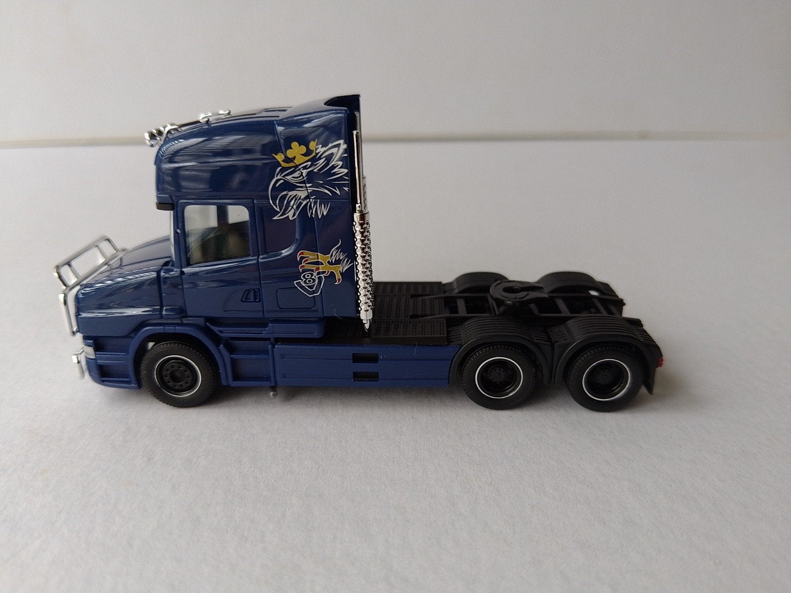 Herpa Scania 04 serie topline torpedo trekker, Ophalen of Verzenden, Nieuw, Bus of Vrachtwagen, Herpa
