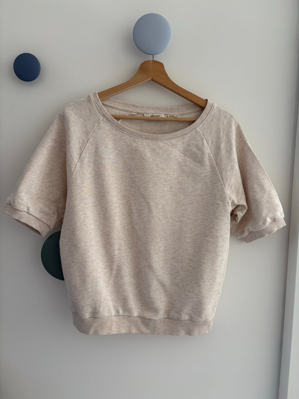 Sissy-Boy sweater met korte mouwen, maat XS, Kleding | Dames, Beige, Ophalen of Verzenden, Zo goed als nieuw, Korte mouw