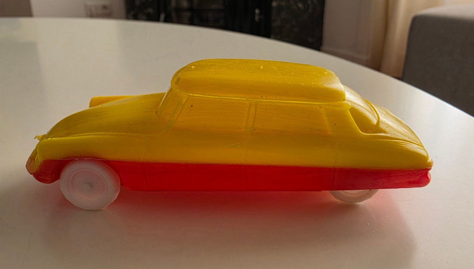 Citroen ID DS Falk NOS jaren 60 - Geel/Rood, Ophalen of Verzenden