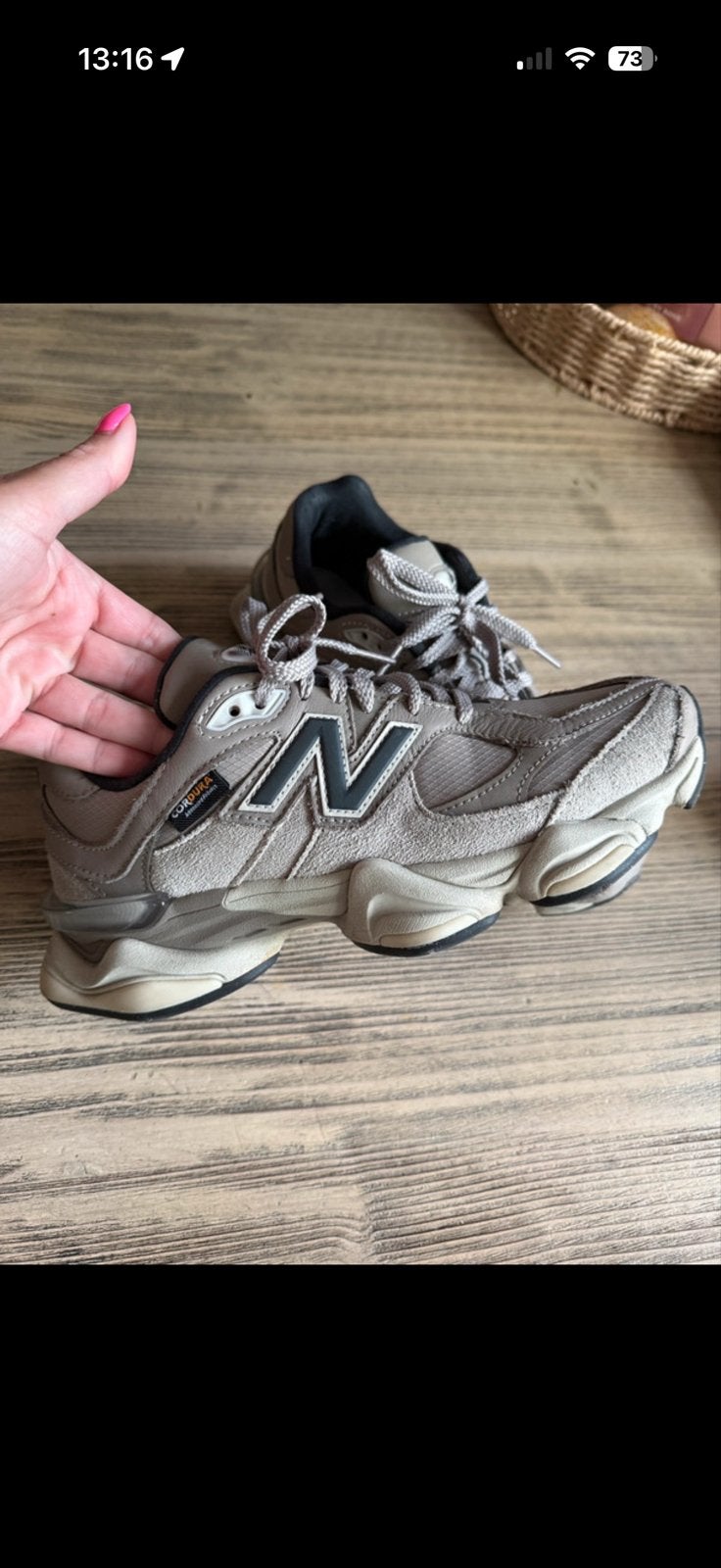 New Balance 9060 cordura, Ophalen of Verzenden, Zo goed als nieuw, Overige kleuren, Sneakers of Gympen