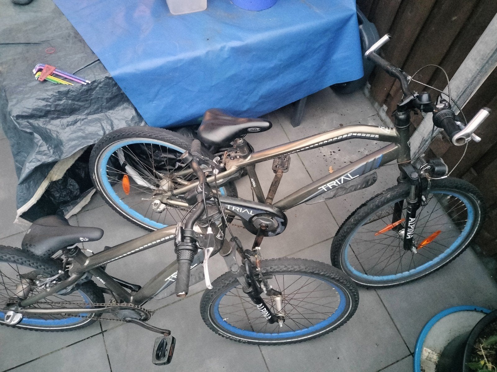 2x jongens mountainbikes van het merk trial, Minder dan 45 cm, Ophalen of Verzenden, Gebruikt, Overige merken