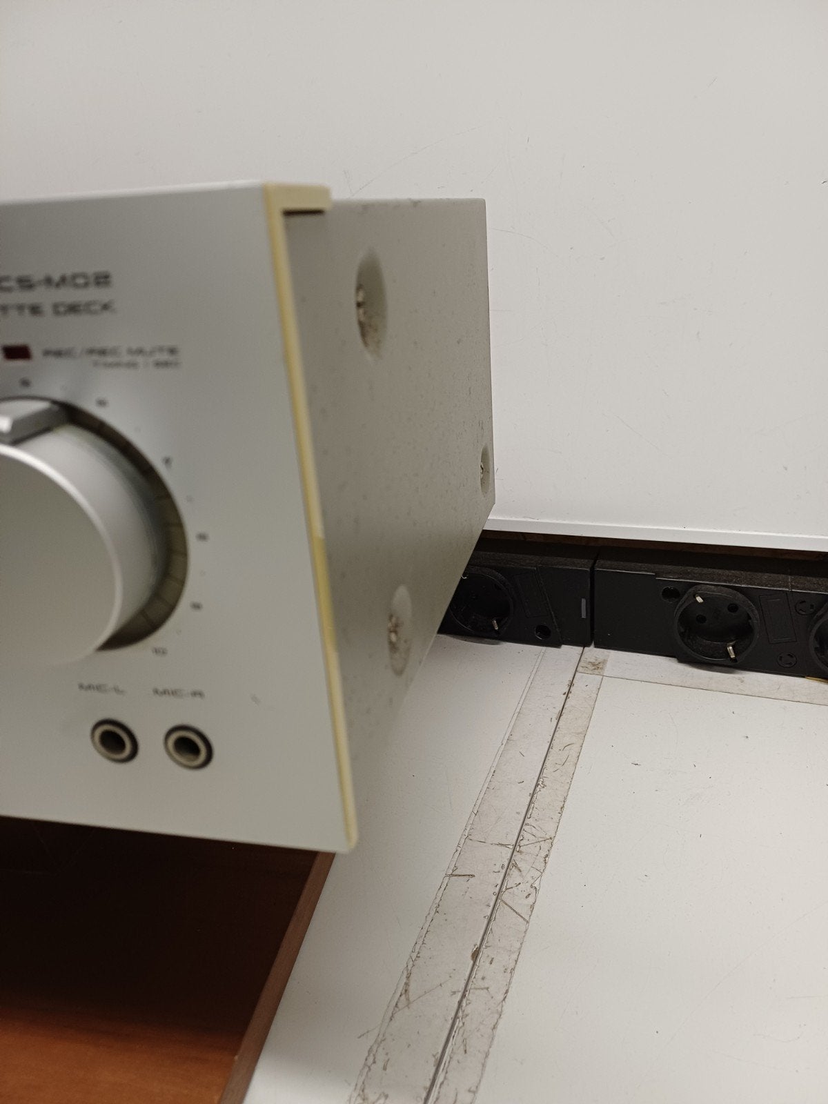 Akai CS-M02 Stereo Cassettedeck - Jaren '80 Klassieker, Ophalen of Verzenden, Enkel, Akai, Tape counter
