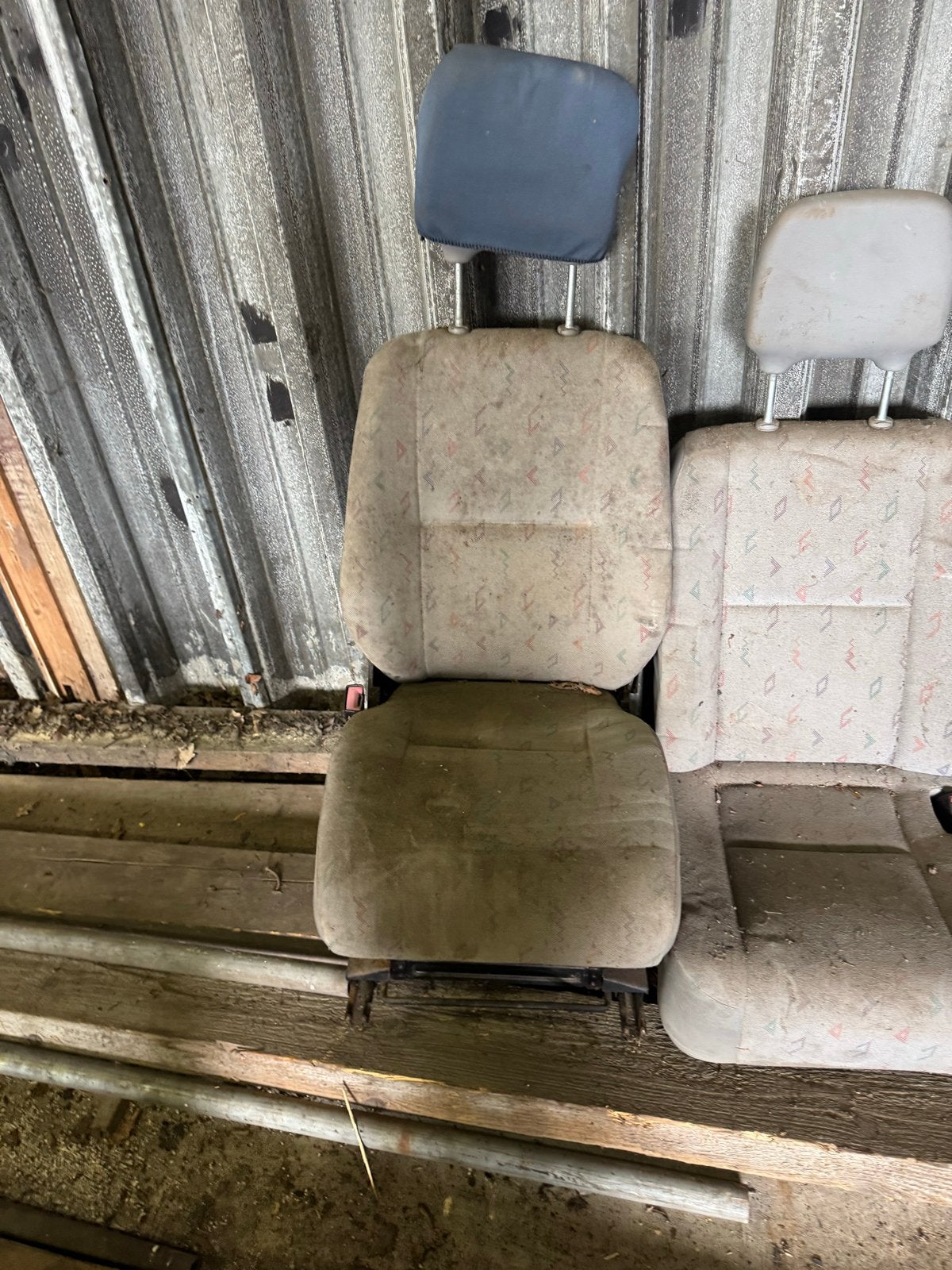 Linkerstoel en 2-zitsbank VW LT35, Auto-onderdelen, Ophalen of Verzenden, Gebruikt, Volkswagen