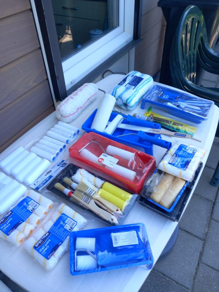Schildersmaterialen 20 € 0phalen, Doe-het-zelf en Verbouw, Schildersmaterialen, Ophalen, Overige typen