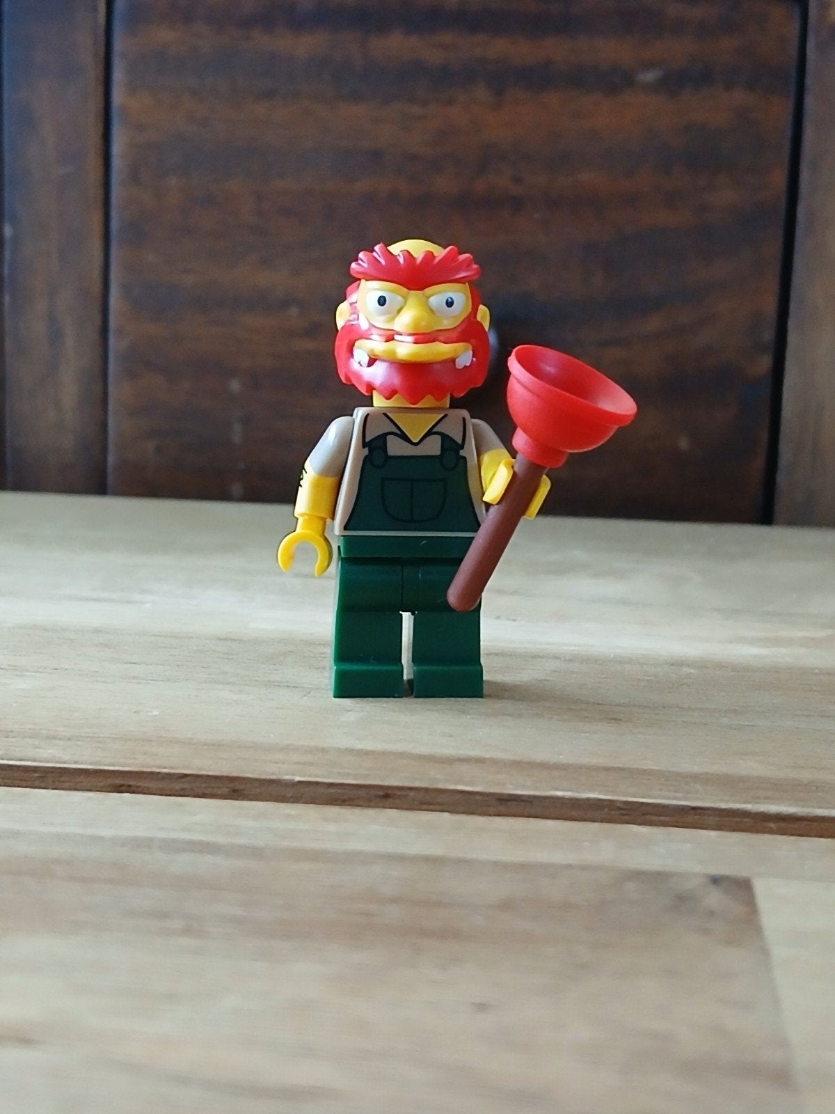 Lego minifigure series the Simpsons 2 Groundskeeper Willie, Ophalen of Verzenden, Nieuw, Minifiguur, Lego
