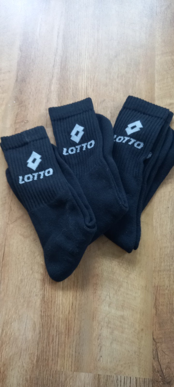 Nieuw ** zwarte sportsokken 43 44 45, Lotto, Zwart, Ophalen of Verzenden, Nieuw