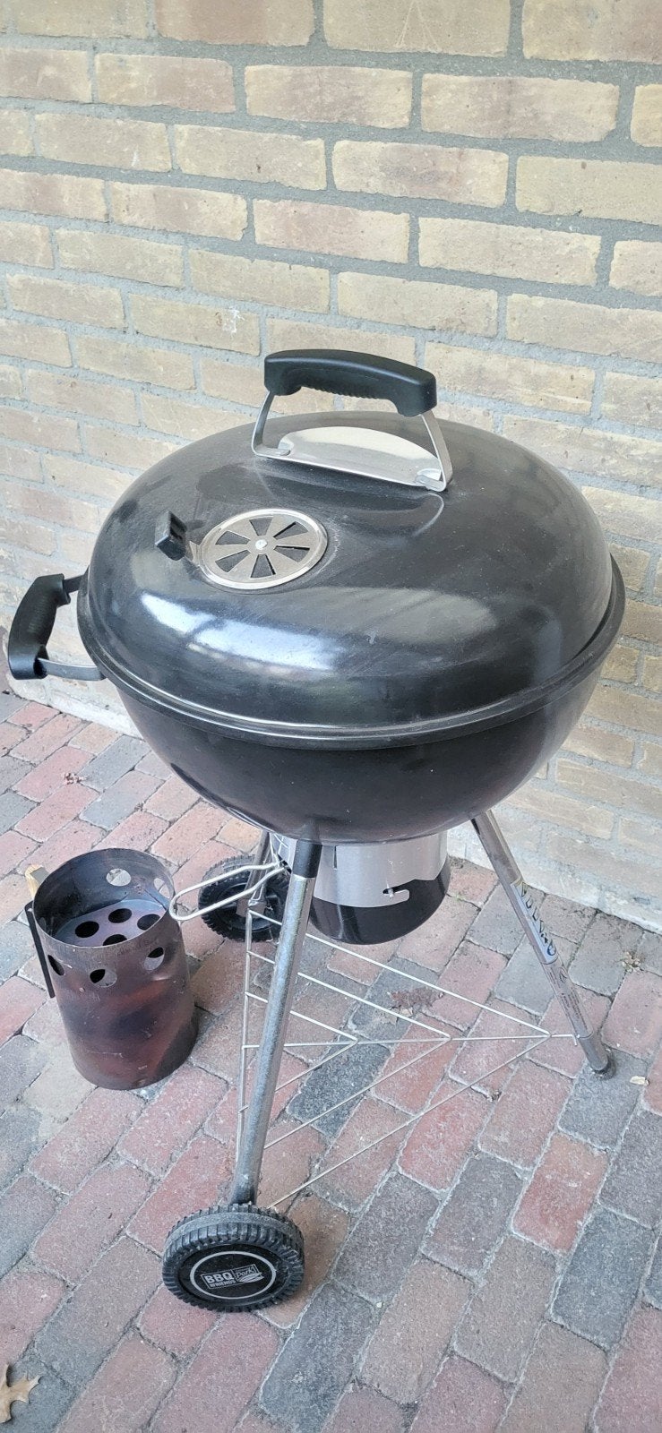 Central Park Houtskoolbarbecue Dexter 2.0 - D 45cm, Ophalen, Gebruikt, Central Park BBQ and Friends, Met accessoires