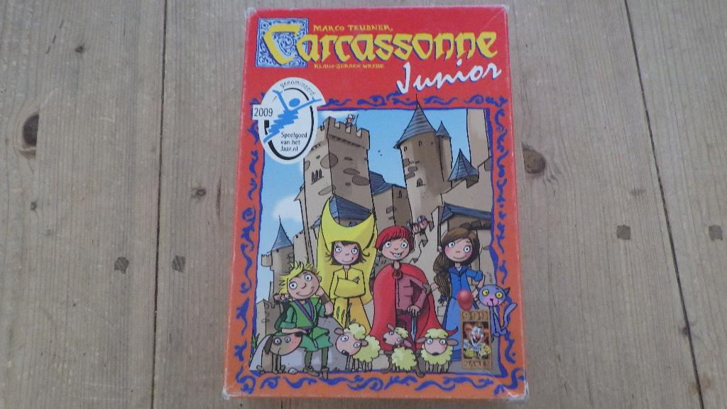 Carcassonne junior 2 999 GAMES, Ophalen of Verzenden, Zo goed als nieuw