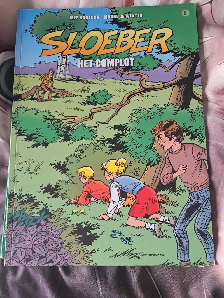 Sloeber, Meerdere stripboeken, Ophalen, Zo goed als nieuw, Jeff Broeckx