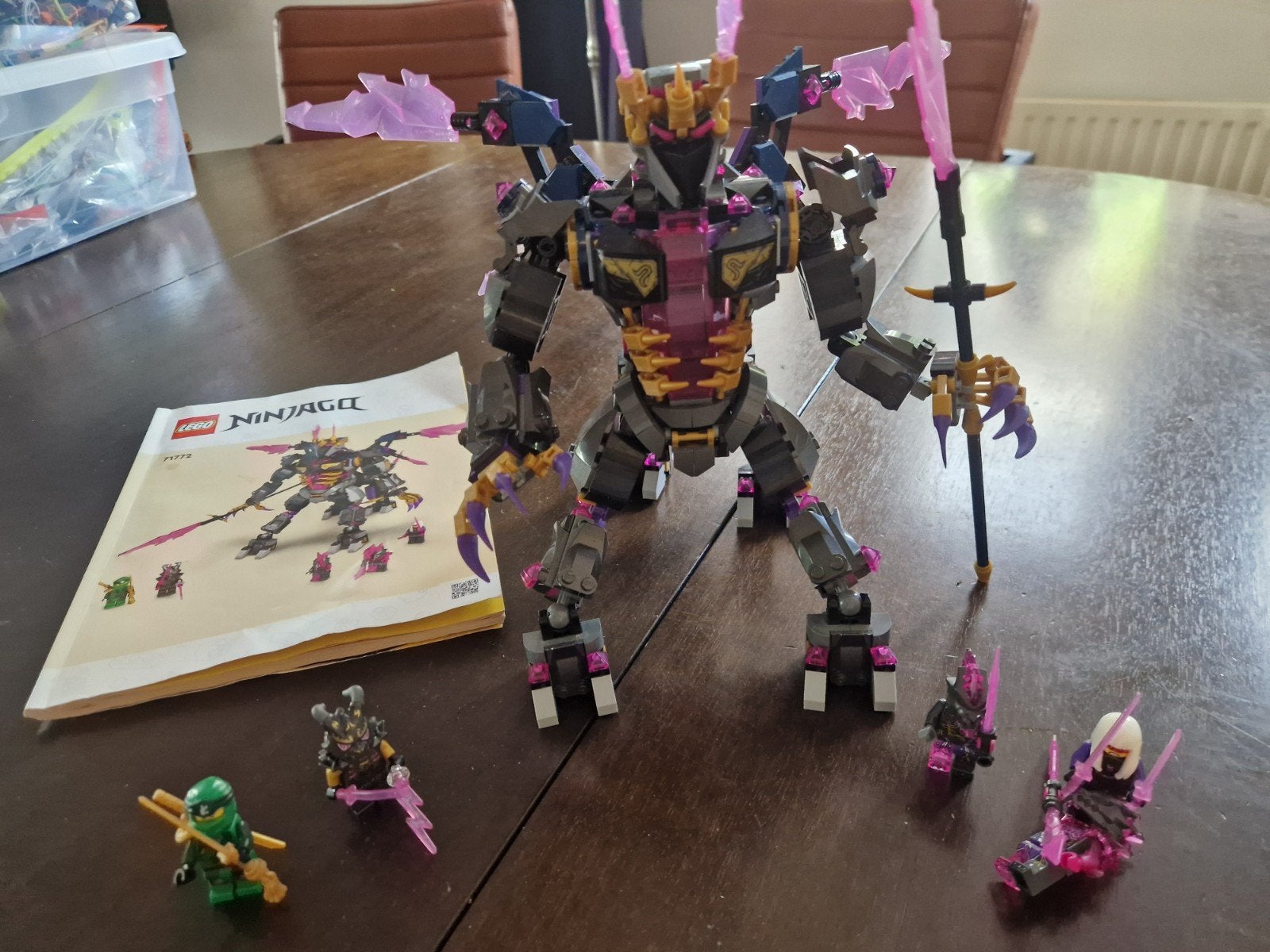 Lego Ninjago Kristallen Koning en nog veel meer!, Verzamelen, Transformers, Overige generaties, Ophalen of Verzenden, Gebruikt