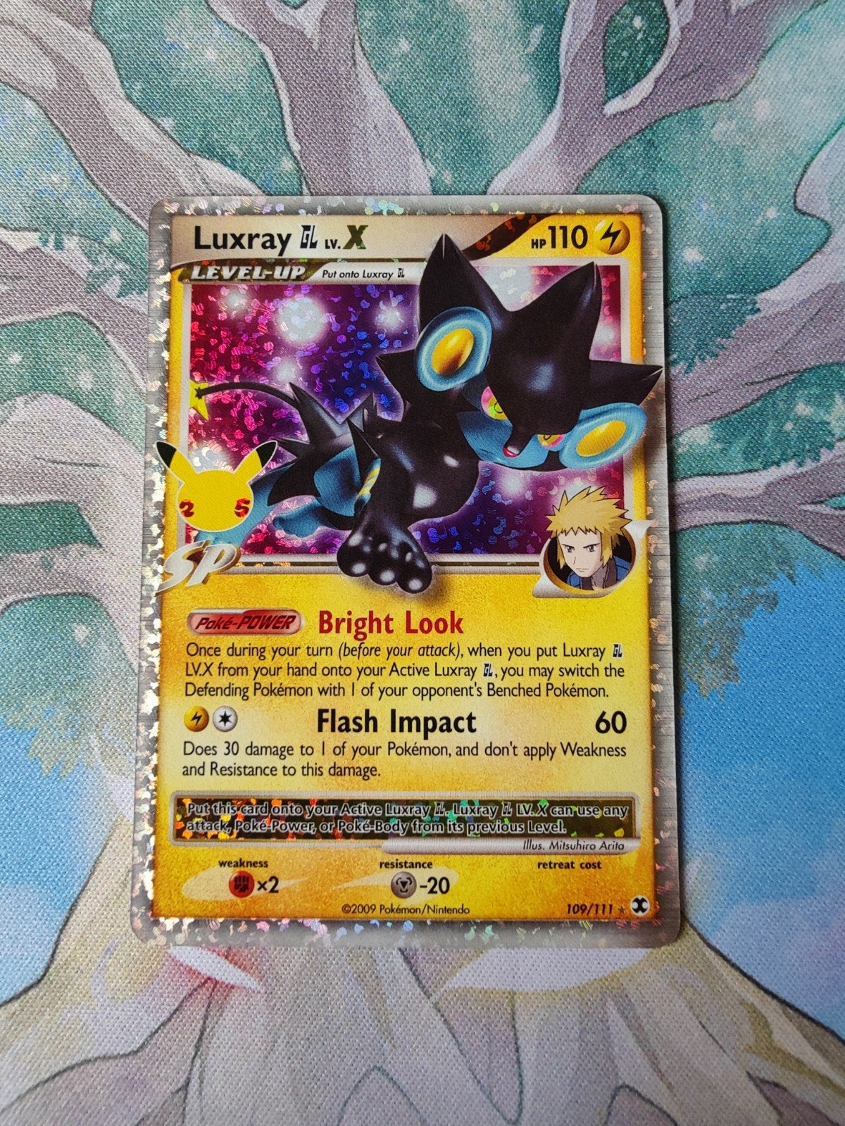 Pokemon celebrations luxray gl lv.x 109/111, Ophalen of Verzenden, Nieuw, Losse kaart, Foil