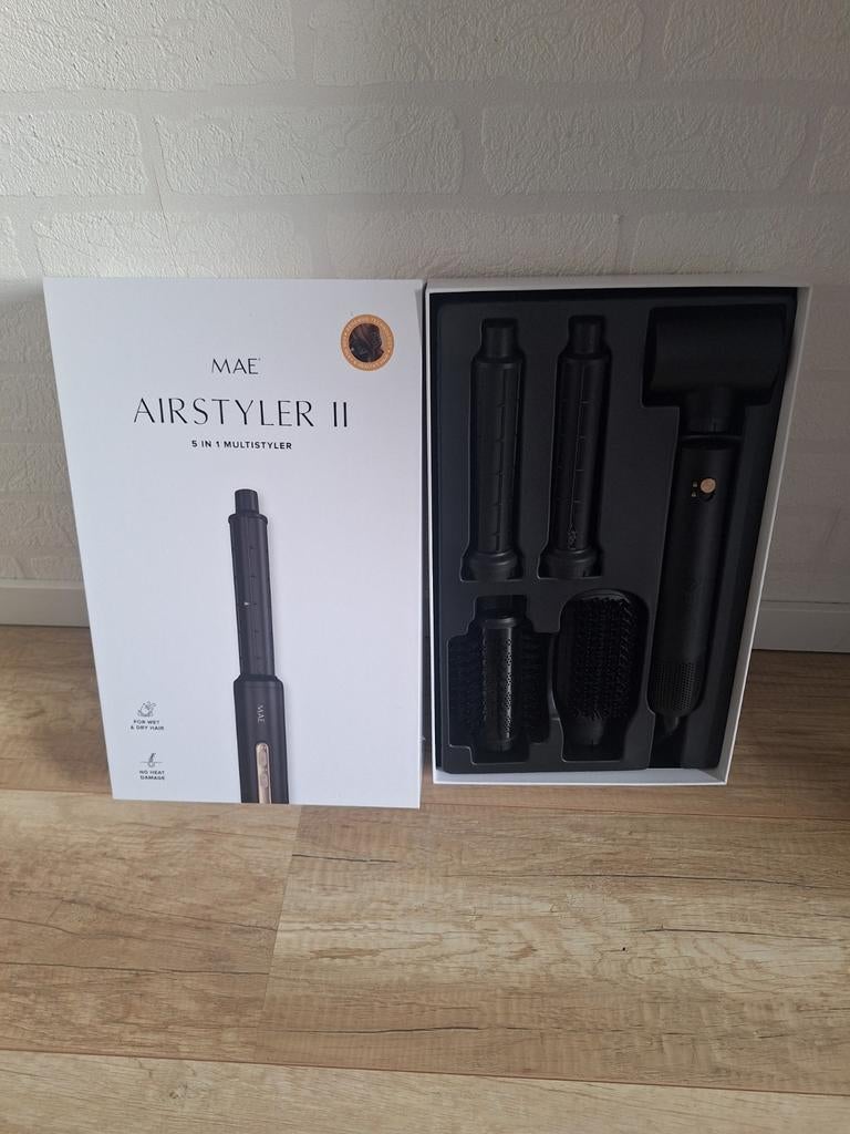 Mae airstyler 2, Ophalen of Verzenden, Zo goed als nieuw, Krultang of Stijltang