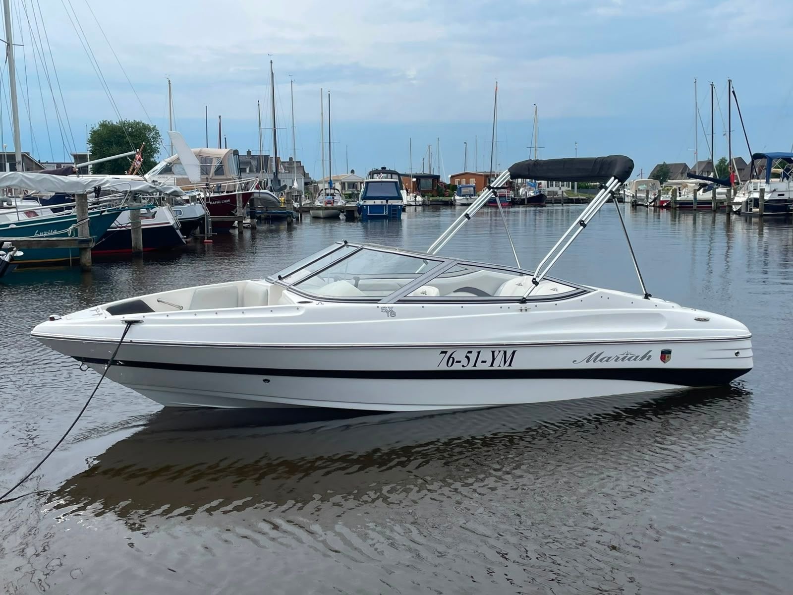 Zeer nette Mariah sx18 mercruiser 3.0 4cyl nieuw dekkleed!, -, Zo goed als nieuw, -, -