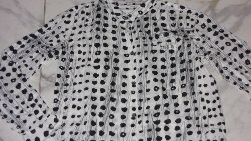 152 MOSCOW lange blouse, Ophalen of Verzenden, Zo goed als nieuw, Meisje, Overhemd of Blouse
