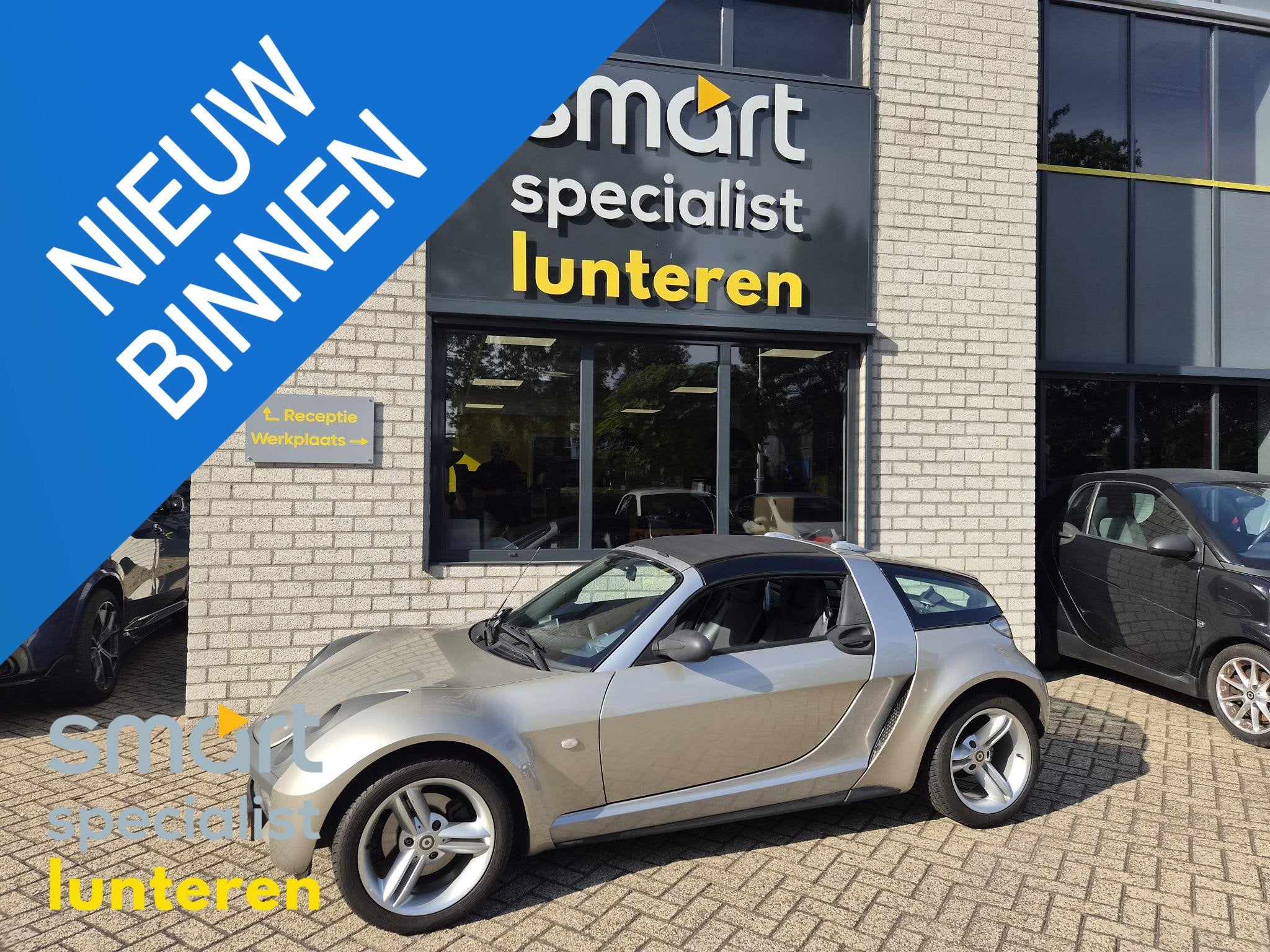 smart roadster 0.7 coupé, Auto's, Smart, Automaat, Gebruikt, 785 kg, 82 pk