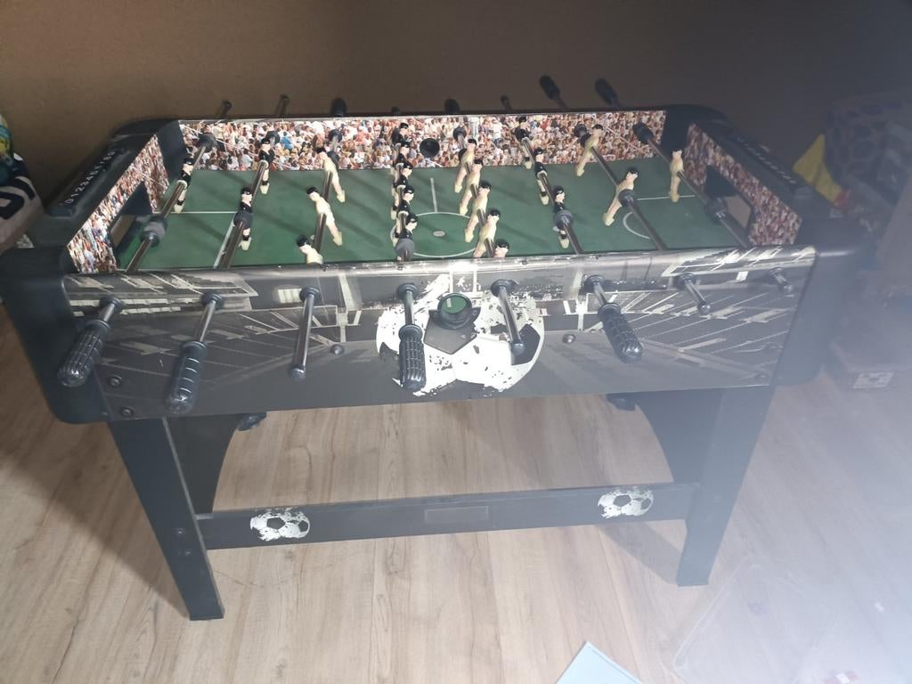Tafel voetbaltafel, Ophalen