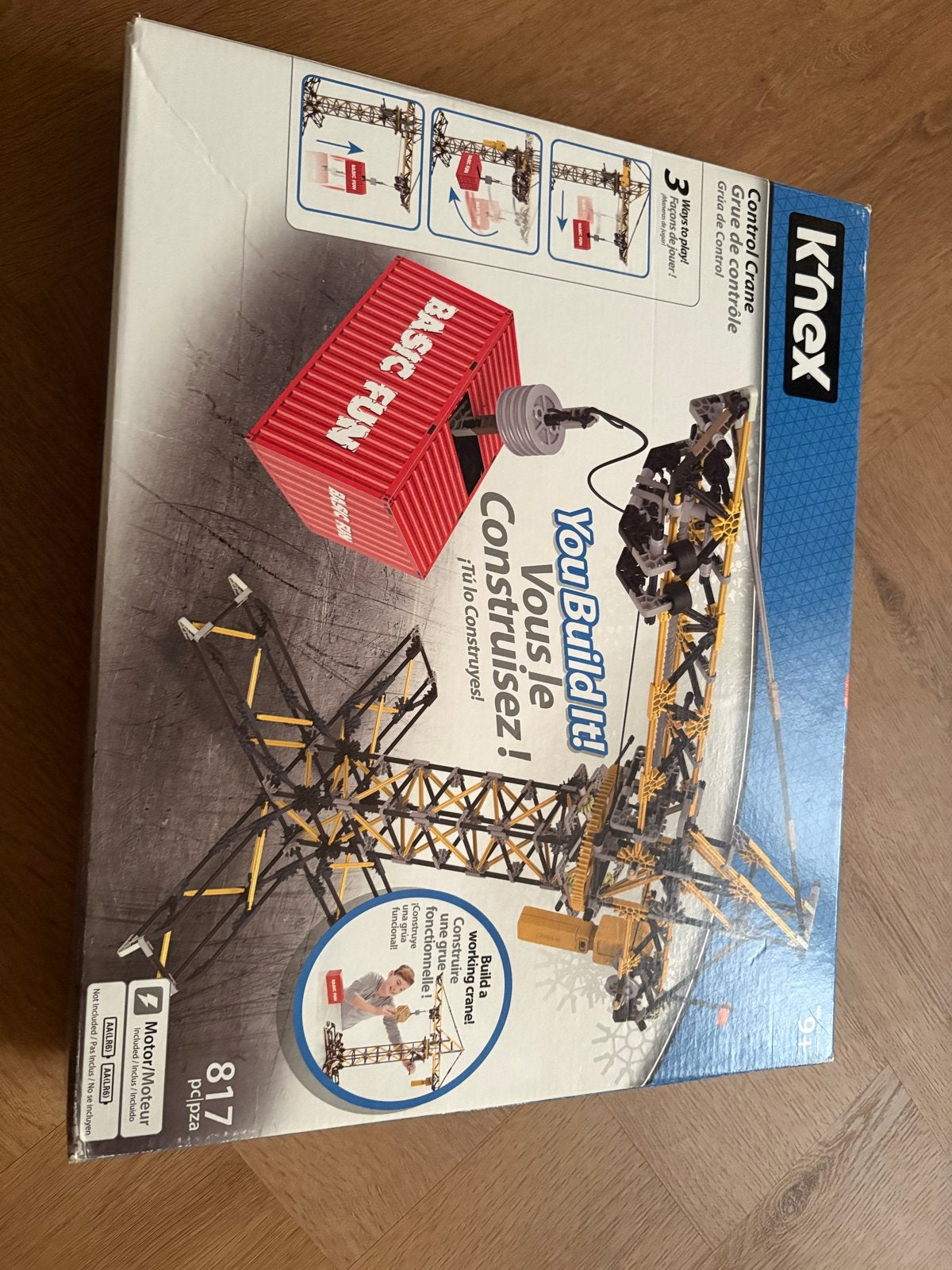 K'nex 36182 Control Crane - hijskraan, Ophalen of Verzenden, Zo goed als nieuw, K'nex