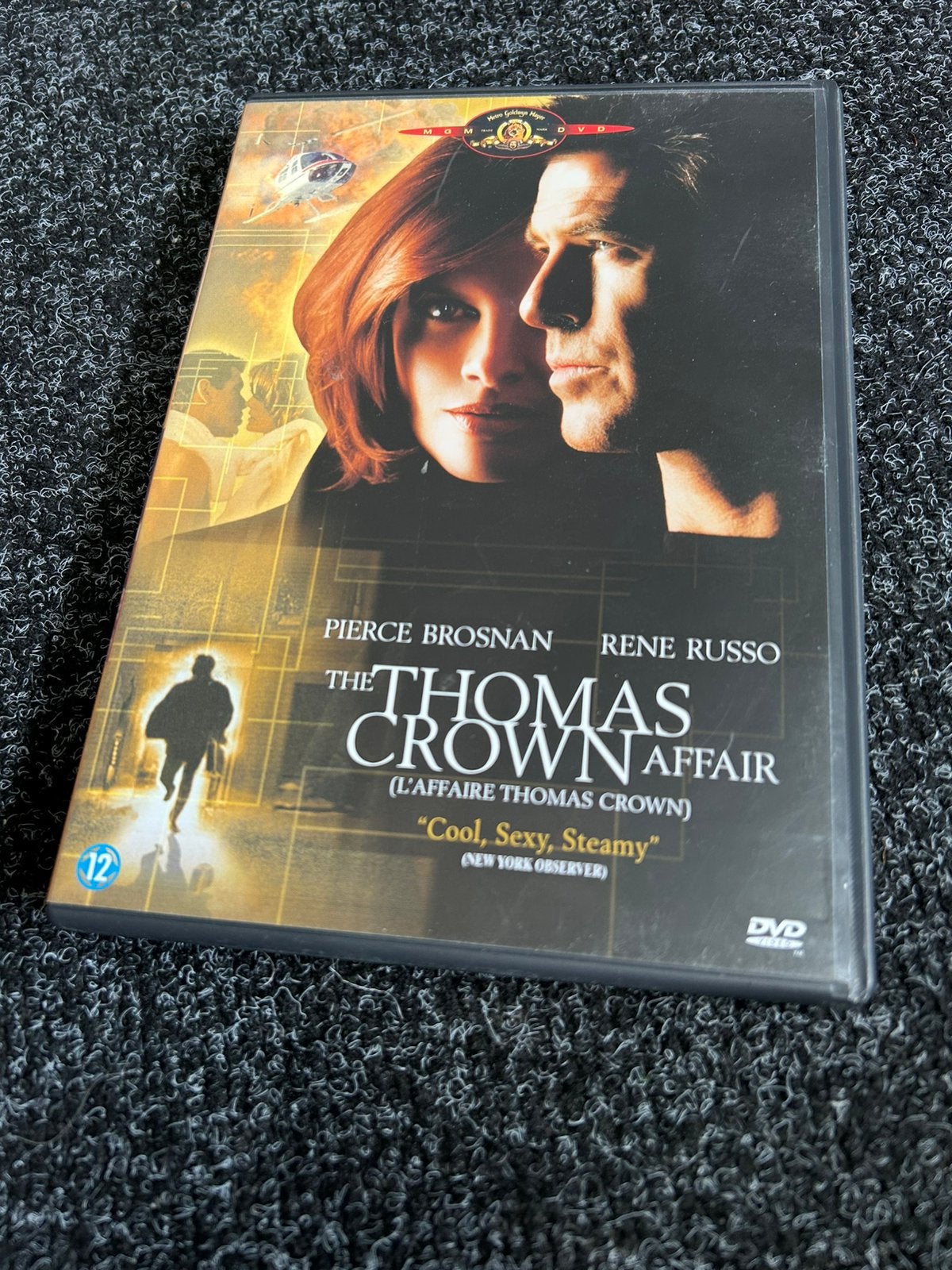 The thomas crown affair op dvd 1999, Vanaf 16 jaar, Ophalen of Verzenden, Gebruikt, Actiethriller
