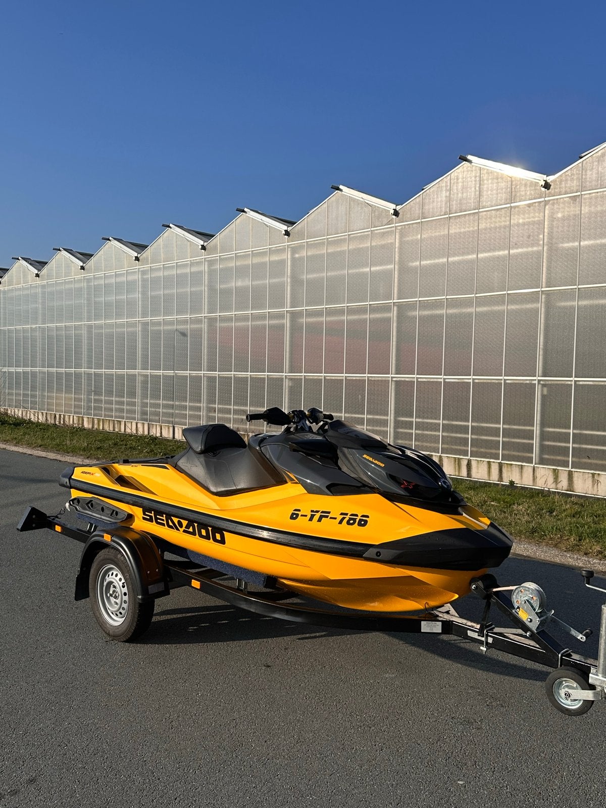 Seadoo RXP-XRS 300RS 2021 met trailer 42u - Topconditie!, Watersport en Boten, Jetski's en Waterscooters, Ophalen, Zo goed als nieuw