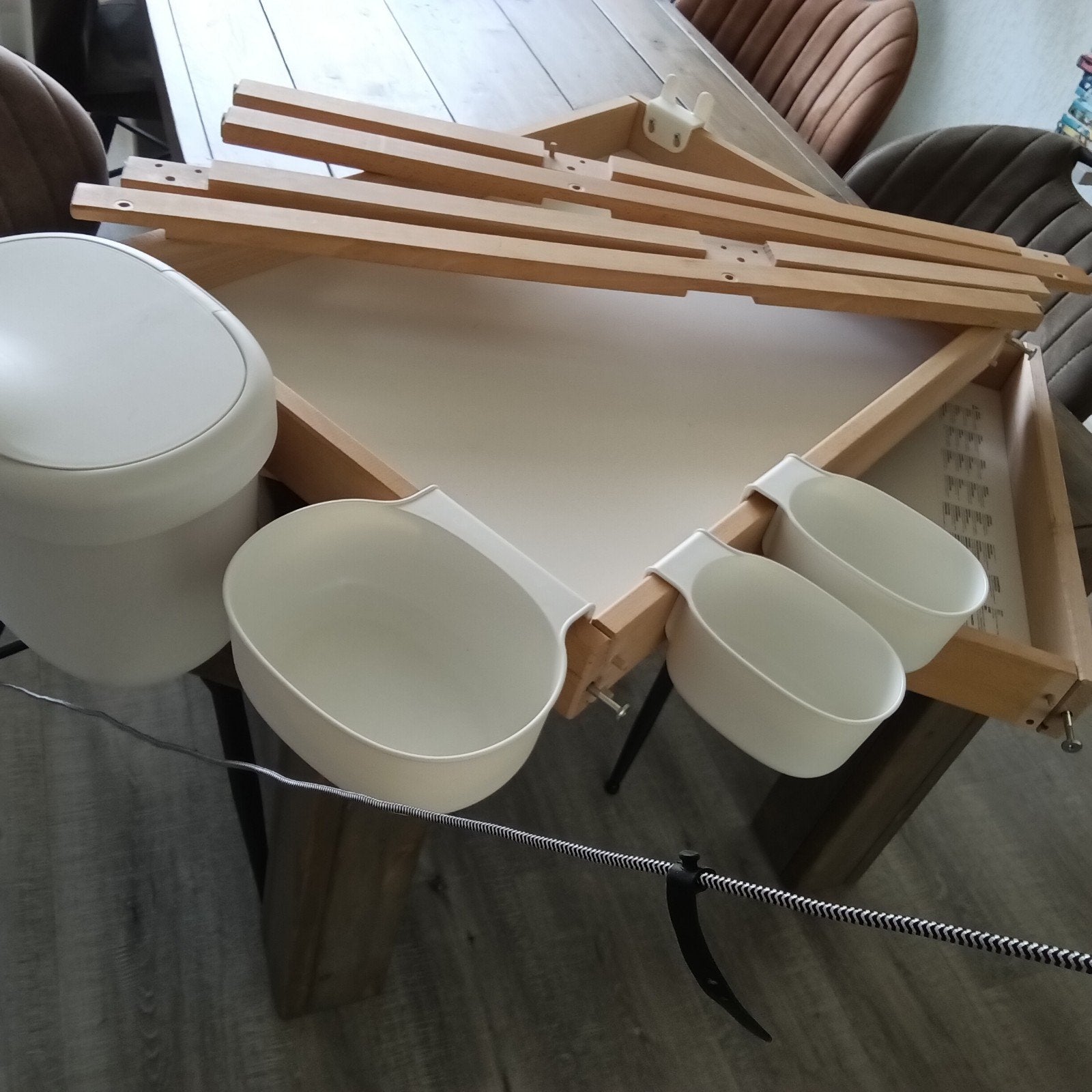 Ikea Commode Tafel - Handig en Compact, Ophalen, Gebruikt, 50 tot 70 cm, 75 tot 100 cm