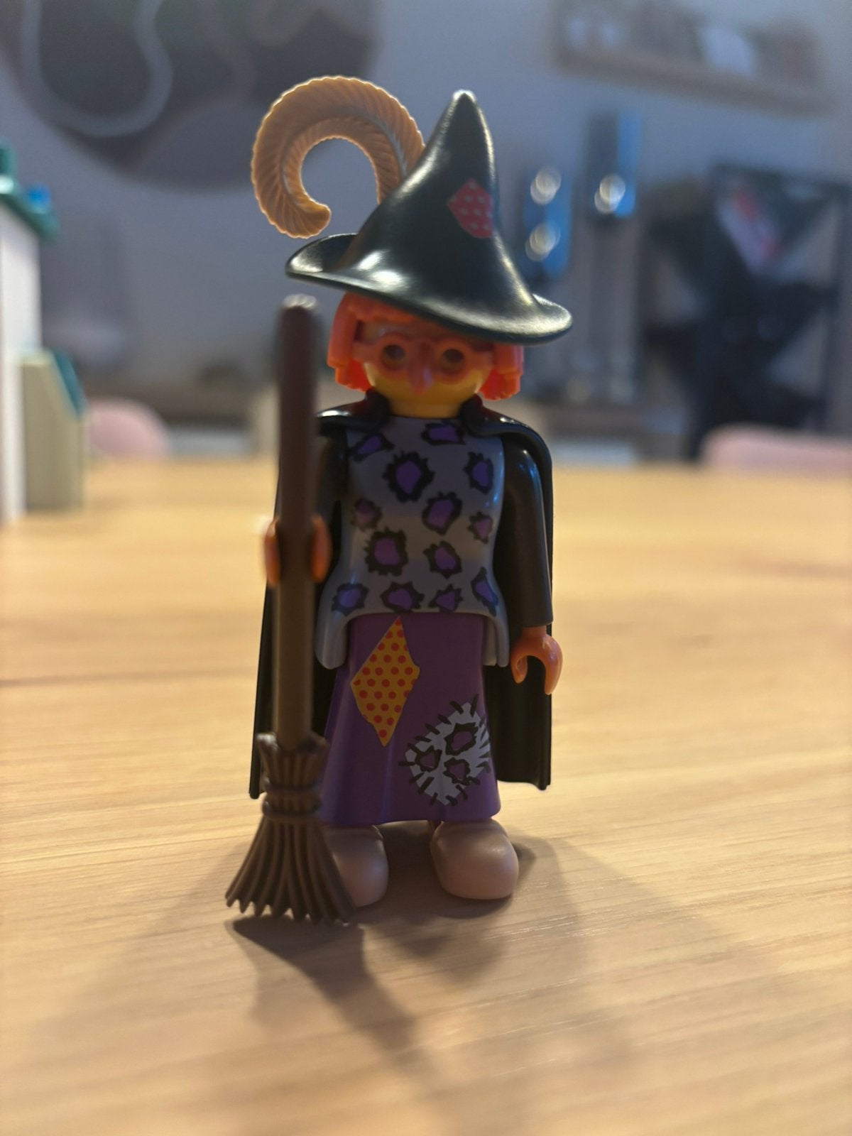 Playmobil heks, Kinderen en Baby's, Ophalen, Complete set, Zo goed als nieuw, Figuren