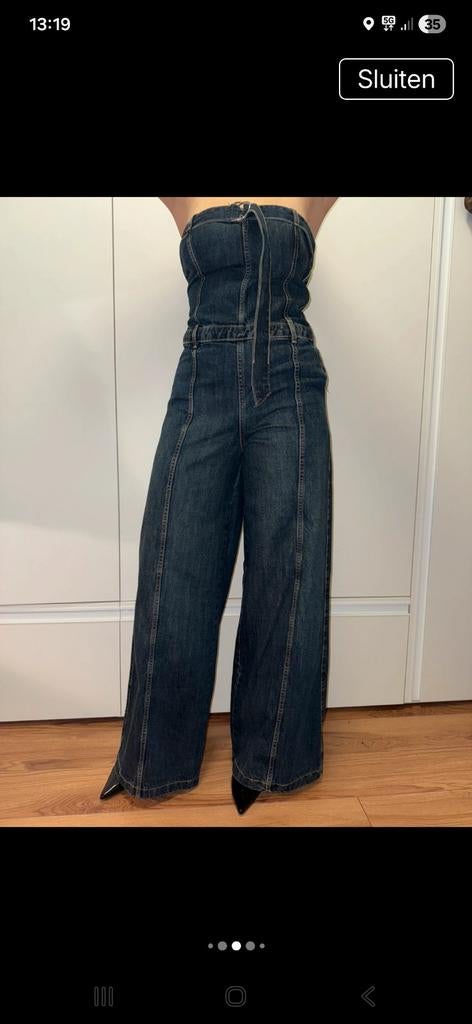 Zara spijker jumpsuit maat 38 nieuw met kaartje, Kleding | Dames, Jumpsuits, Maat 38/40 (M), Blauw, Zara, Nieuw