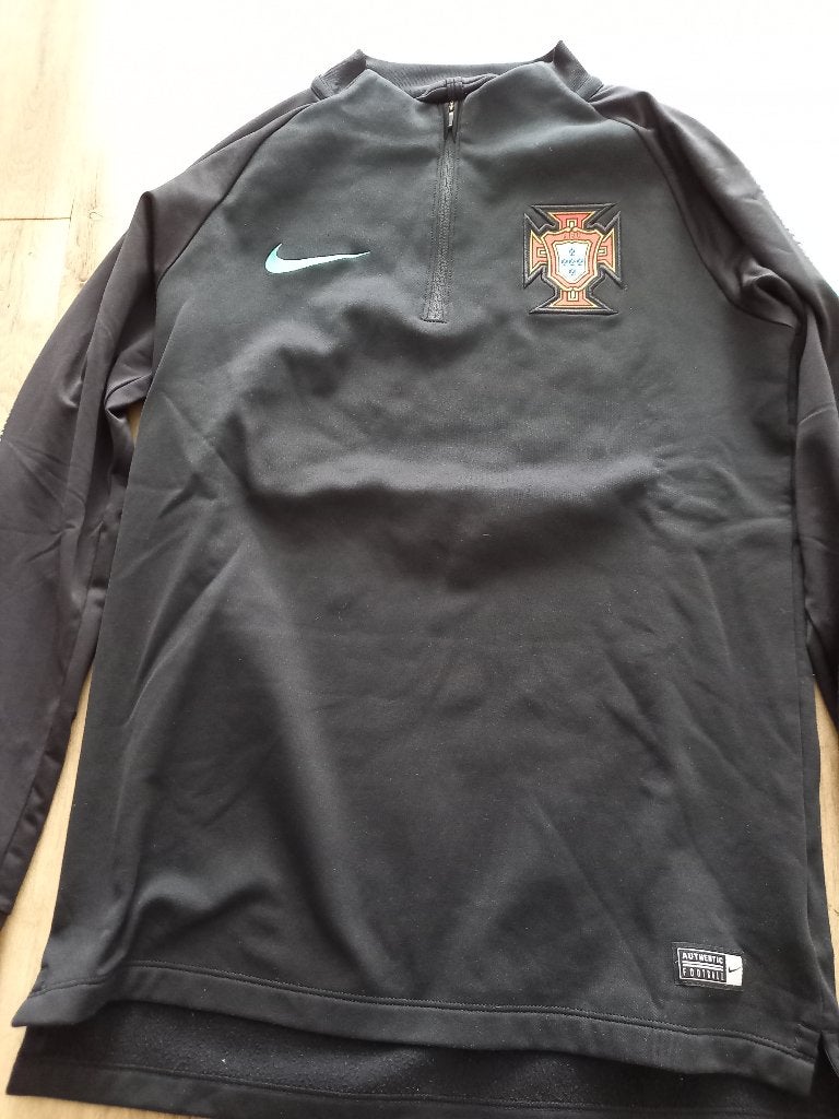 Nike Portugal Trainingstrui Zwart - Maat S, Maat S, Ophalen of Verzenden, Zo goed als nieuw, Shirt