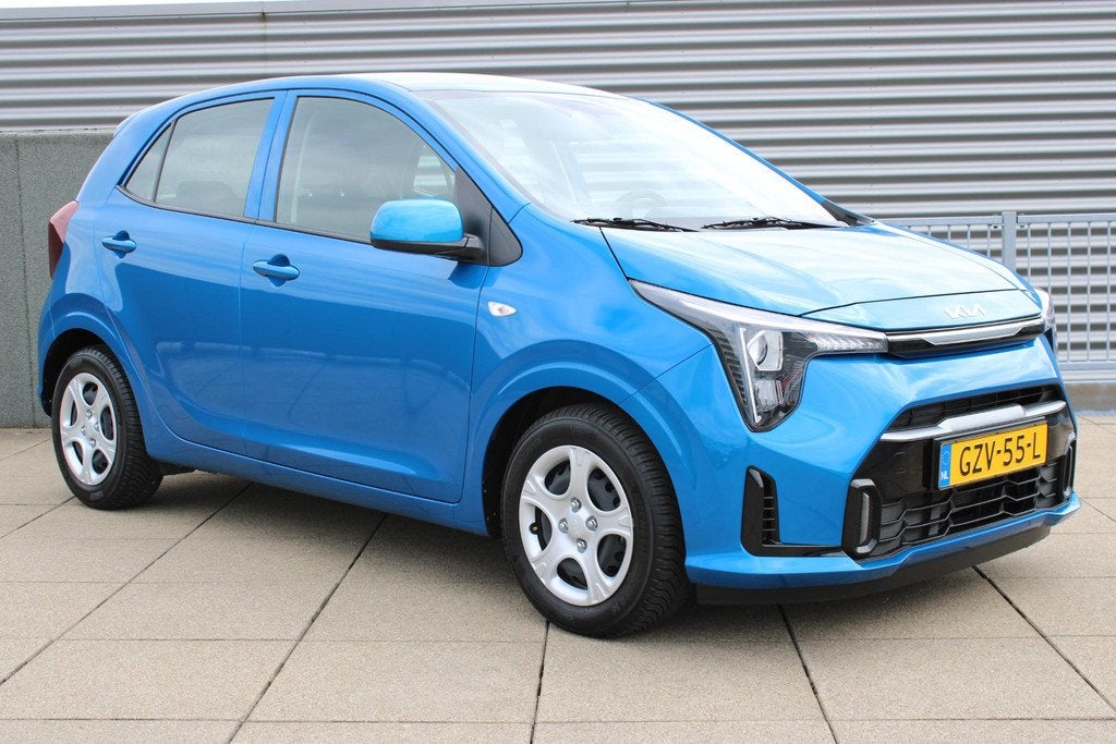 Kia Picanto 1.0 DPI DynamicLine Camera / Navigatie / All sea, Auto's, Kia, Stof, Euro 6, Origineel Nederlands, 19 km/l