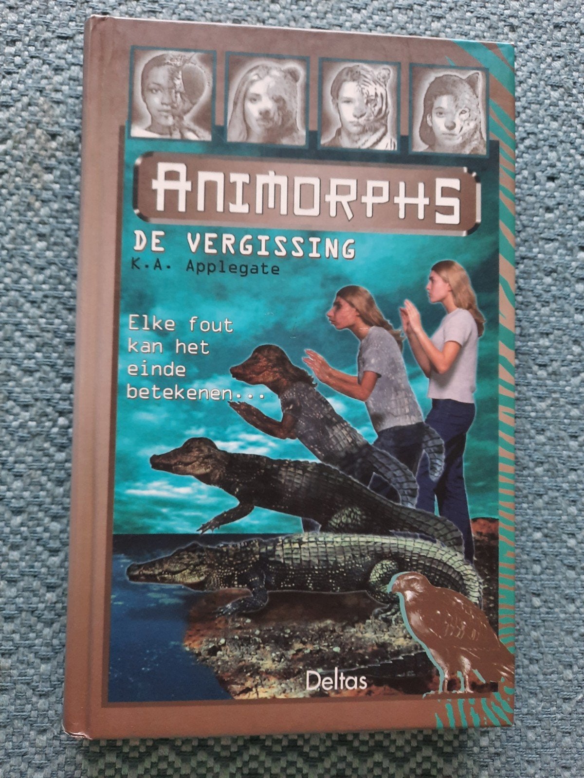 Animorphs - De Vergissing - K.A. Applegate (hardcover), Boeken, Ophalen of Verzenden, Gelezen, K.A. Applegate, Fictie