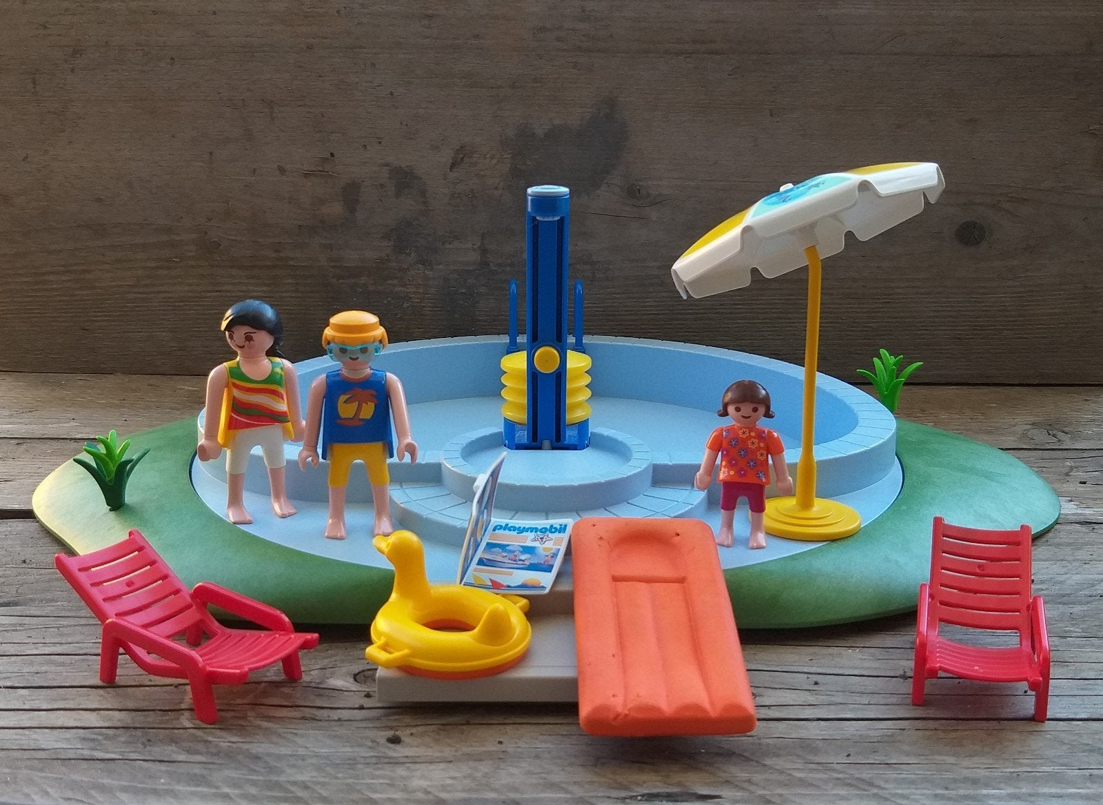 playmobil zwembad, Kinderen en Baby's, Speelgoed | Playmobil, Ophalen of Verzenden, Zo goed als nieuw