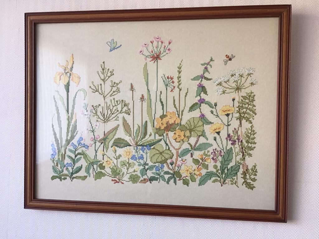 Geborduurd schilderij, Ophalen of Verzenden