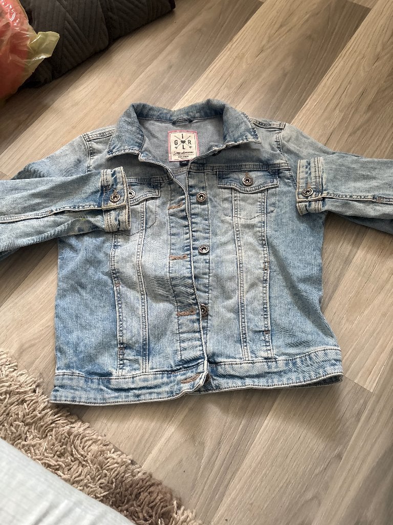 Spijkerjasje kinder, Ophalen, Gebruikt, C&A, Meisje