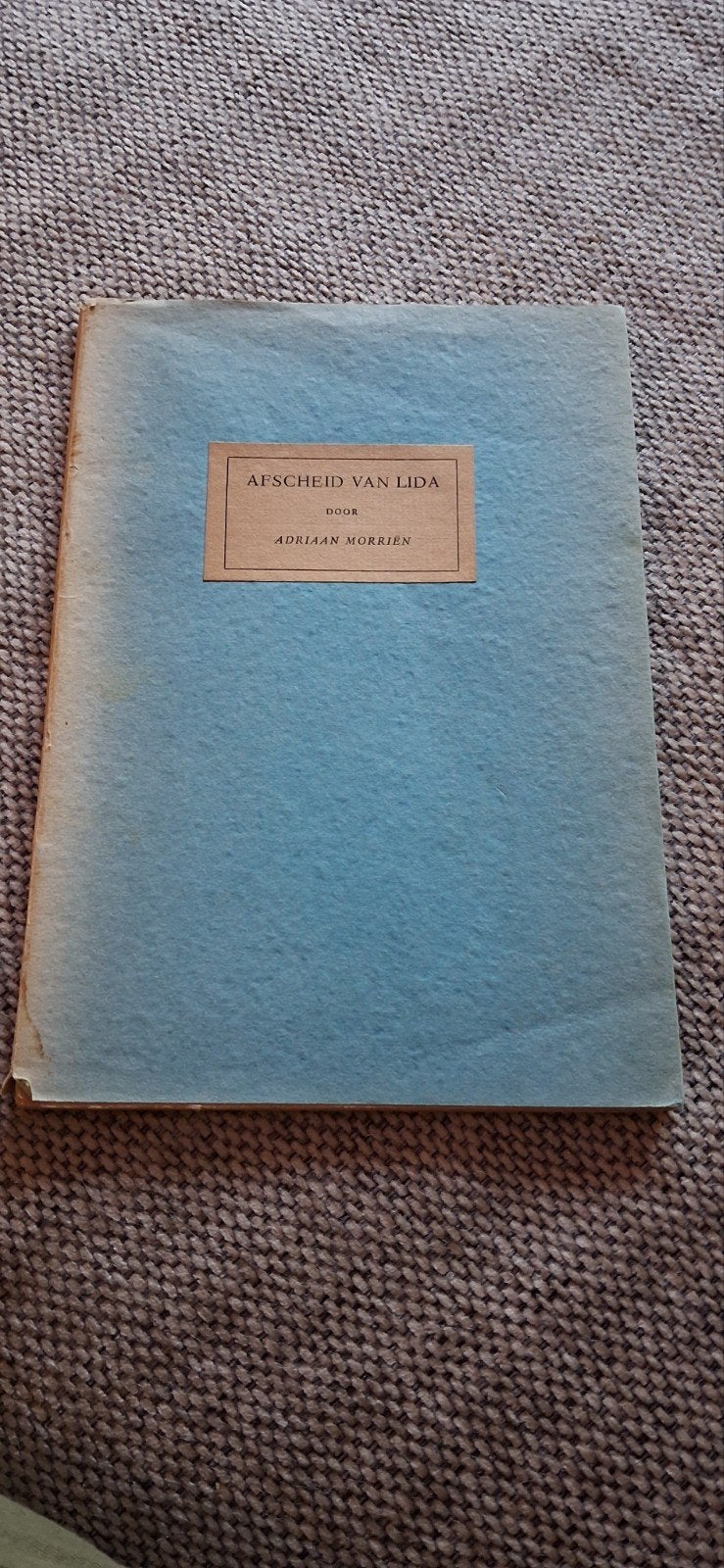 Afscheid van Lida, door Adriaan morriën., Boeken, Adriaan Morriën, Ophalen of Verzenden, Zo goed als nieuw, Eén auteur