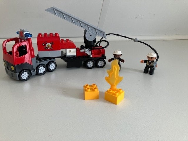 Duplo Brandweer, Ophalen, Zo goed als nieuw, Duplo