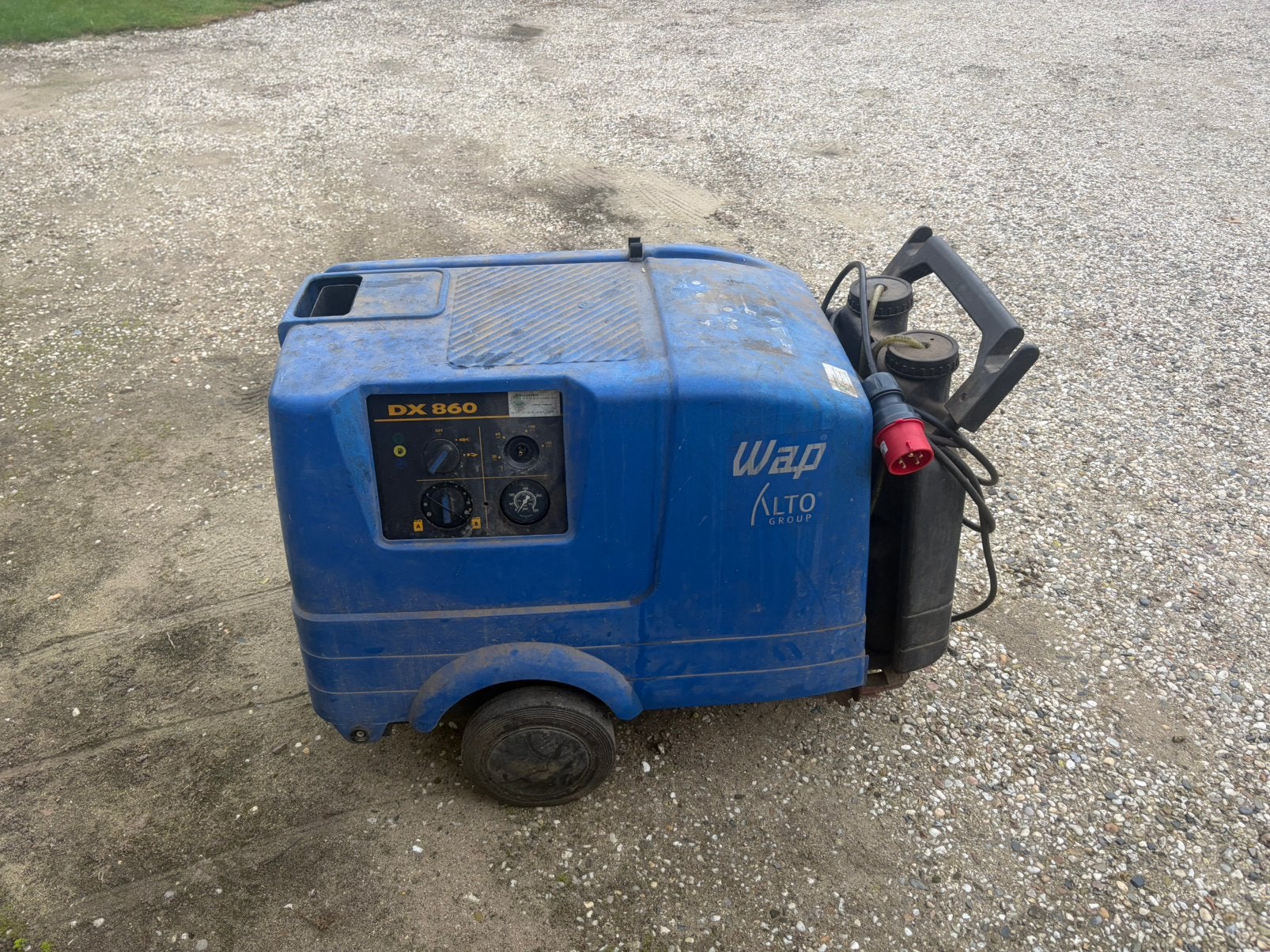 Wap alto hogedrukreiniger, Ophalen
