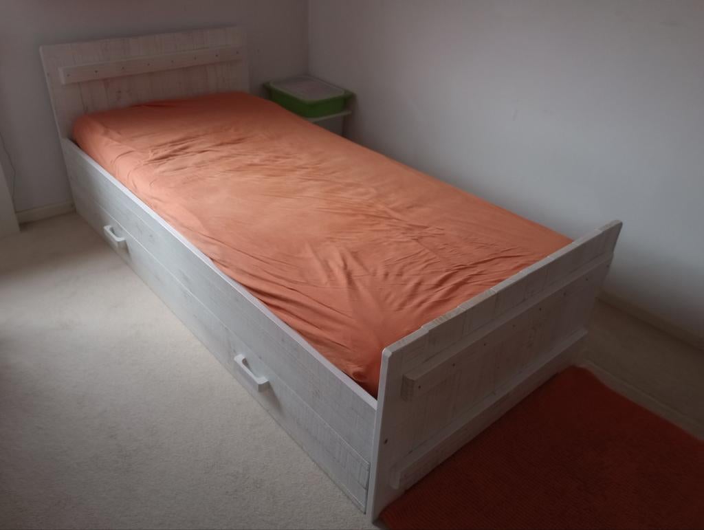 1 persoons bed Coming Kids incl. lattenbodem, Ophalen, Zo goed als nieuw, Eenpersoons