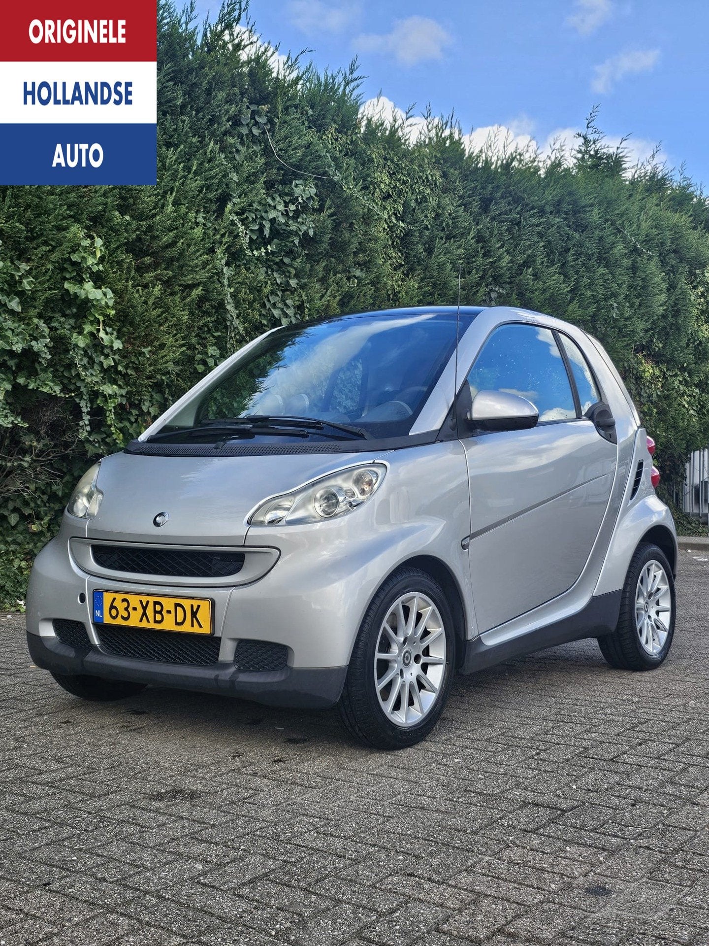Smart Fortwo Coupé 1.0 Passion Pano Airco Sportvelgen 2e Ei, Auto's, Achterwielaandrijving, Gebruikt, 18 €/maand, Origineel Nederlands