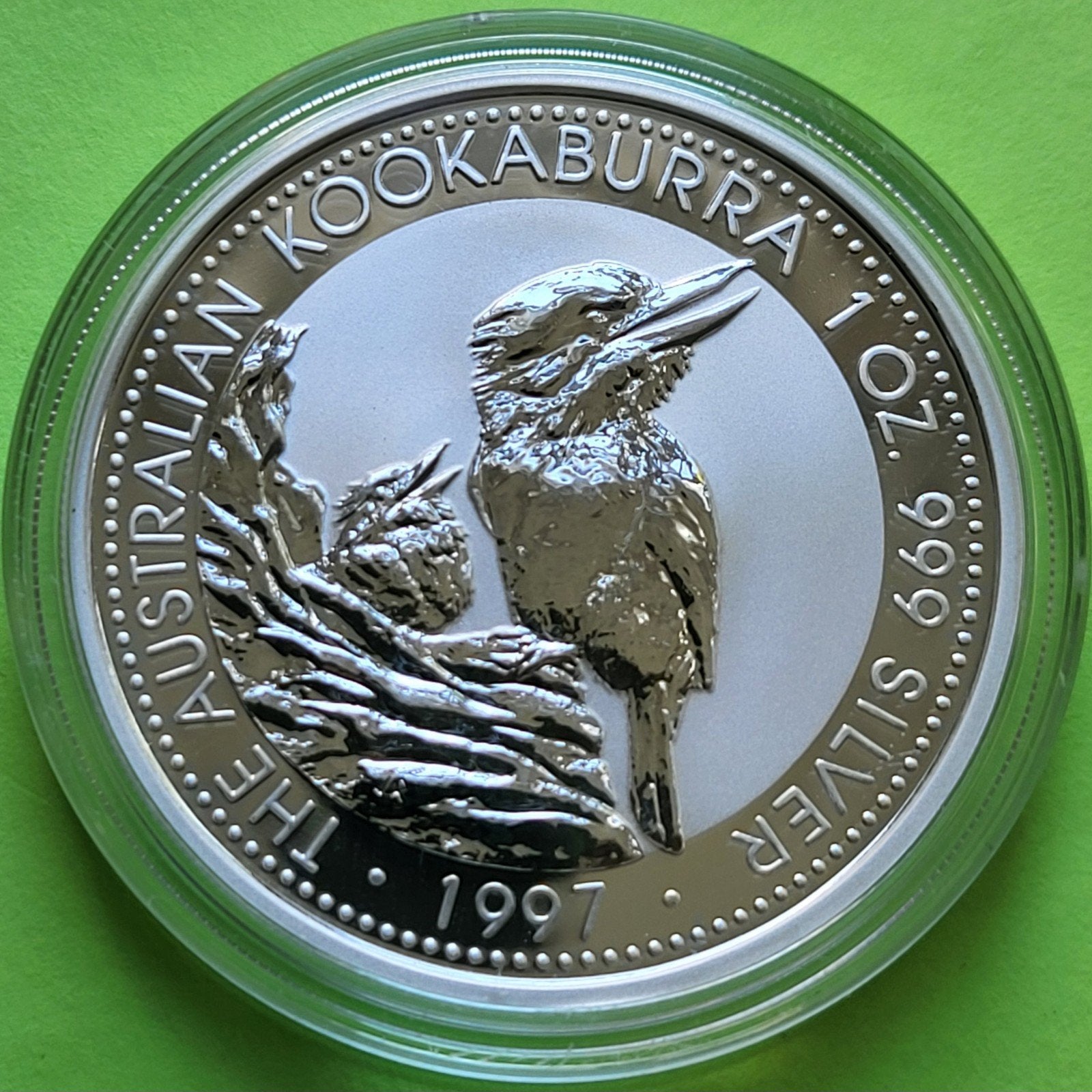 Kookaburra 1997 - 1 oz zilver, Verzenden, Zilver