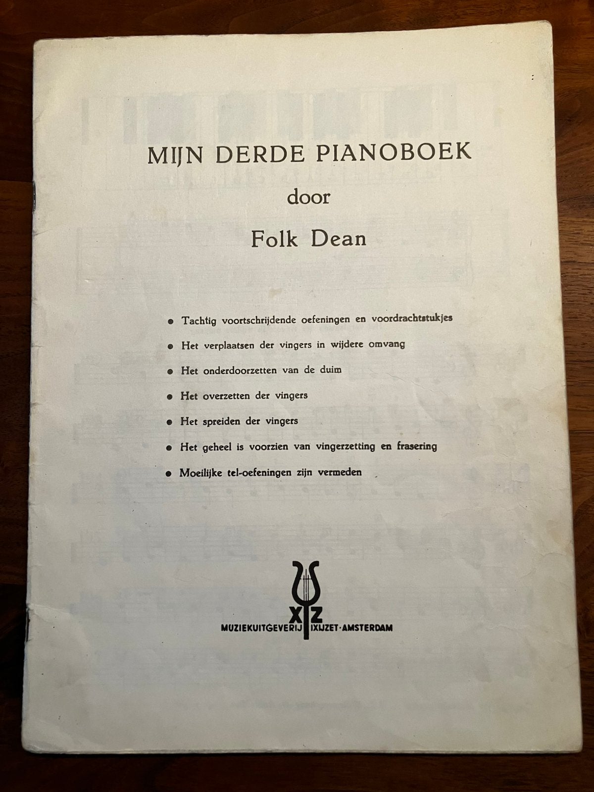 Mijn 3 e pianoboek folk dean, Muziek en Instrumenten, Ophalen of Verzenden, Zo goed als nieuw, Les of Cursus, Piano