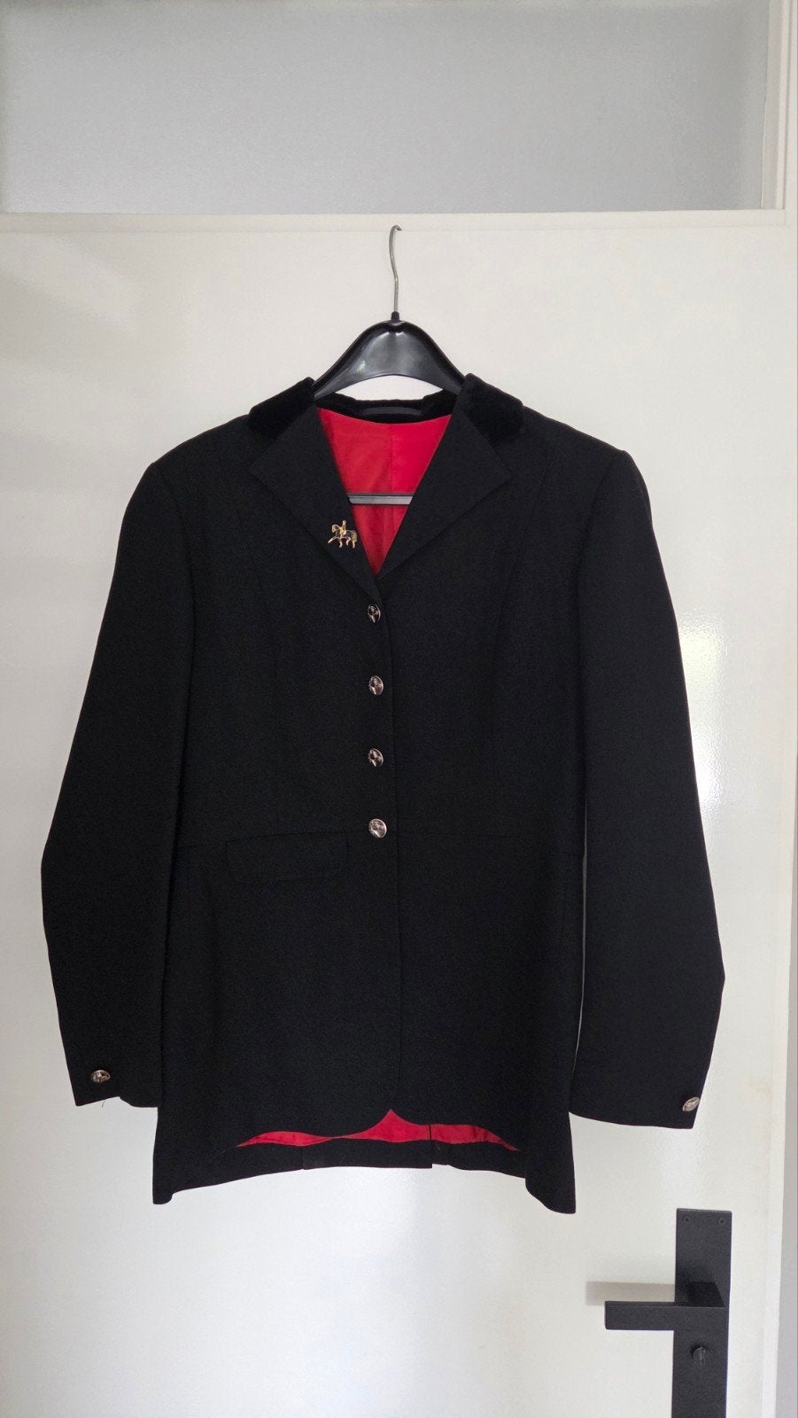 AJ wedstrijdjasje mt 36/38, Ophalen of Verzenden, Zo goed als nieuw, Dressuur, Bovenkleding