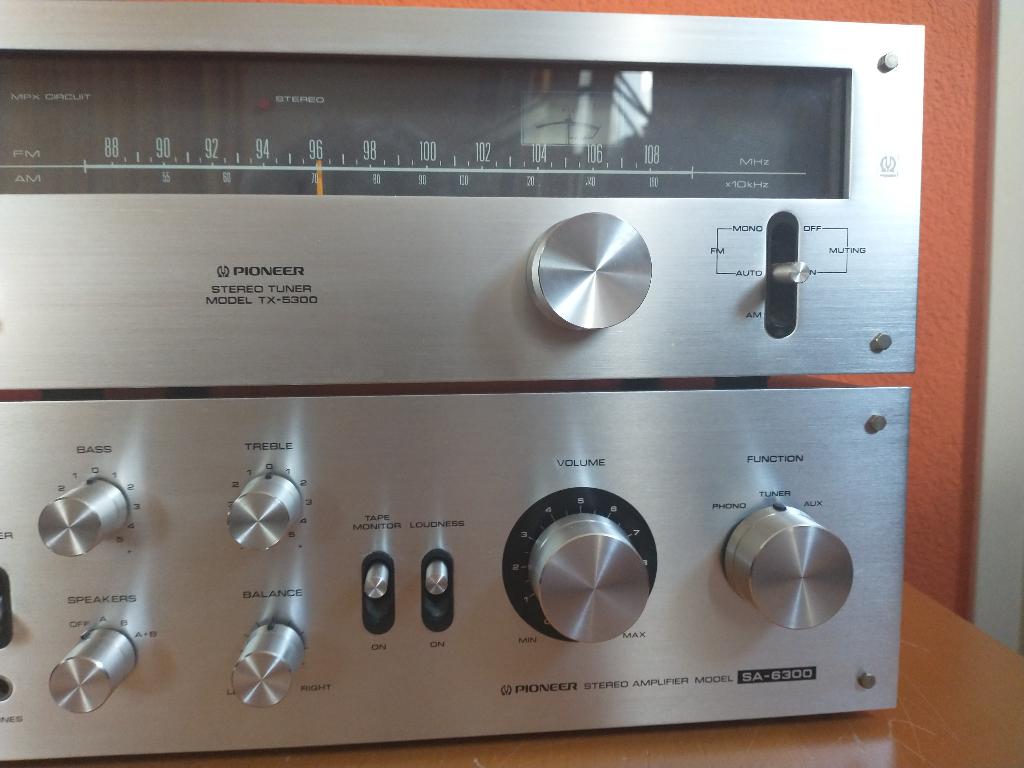 Pioneer SA-6300 (Serviced) & Pioneer TX-5300, Ophalen of Verzenden, Zo goed als nieuw, Tuner of Radio, Overige merken