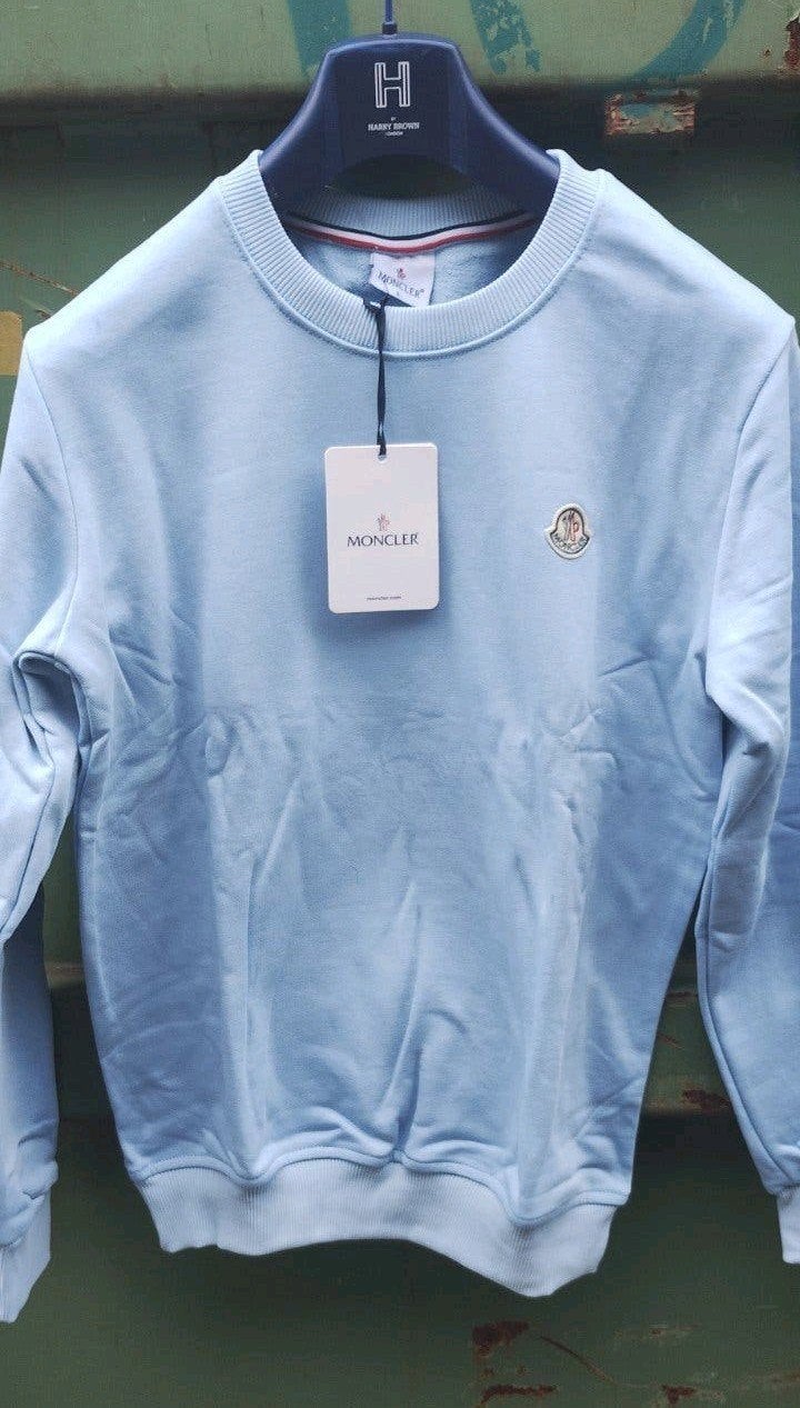 Moncler sweater lichtblauw maat L, Maat 52/54 (L), Moncler, Nieuw, Verzenden