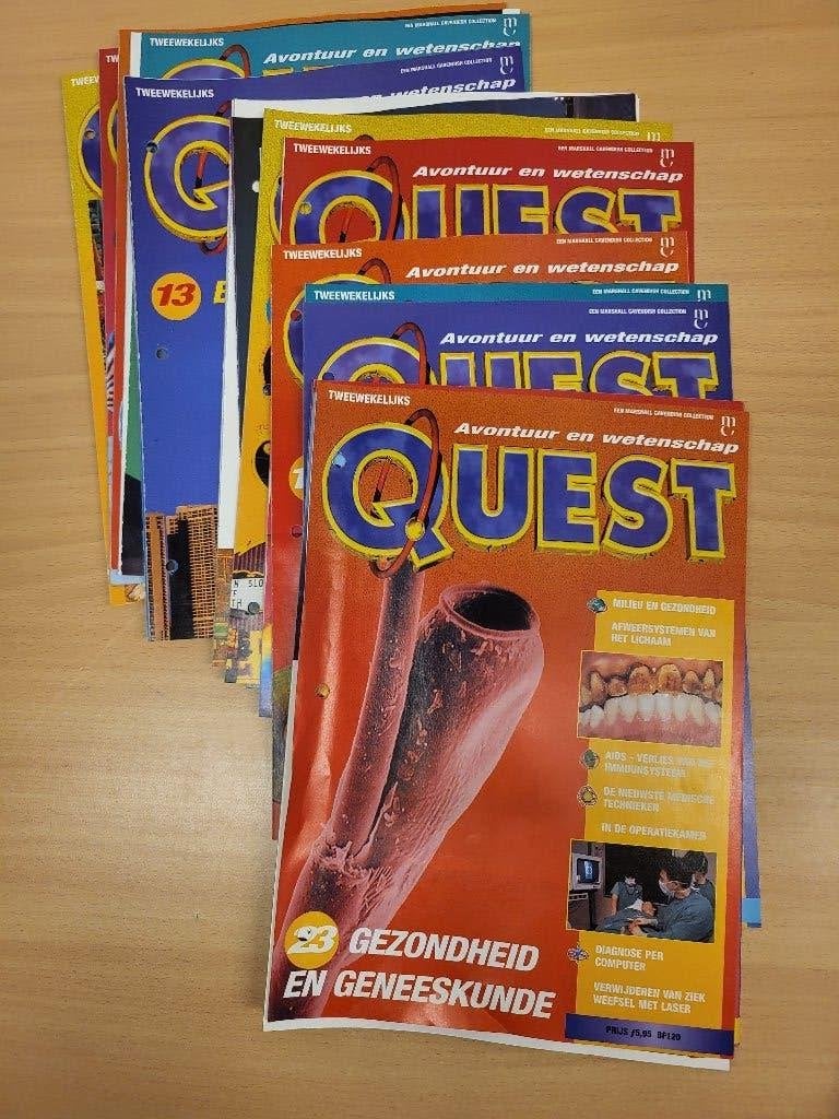 Quest nummers 9 - 23., Ophalen of Verzenden, 1980 tot heden, Tijdschrift