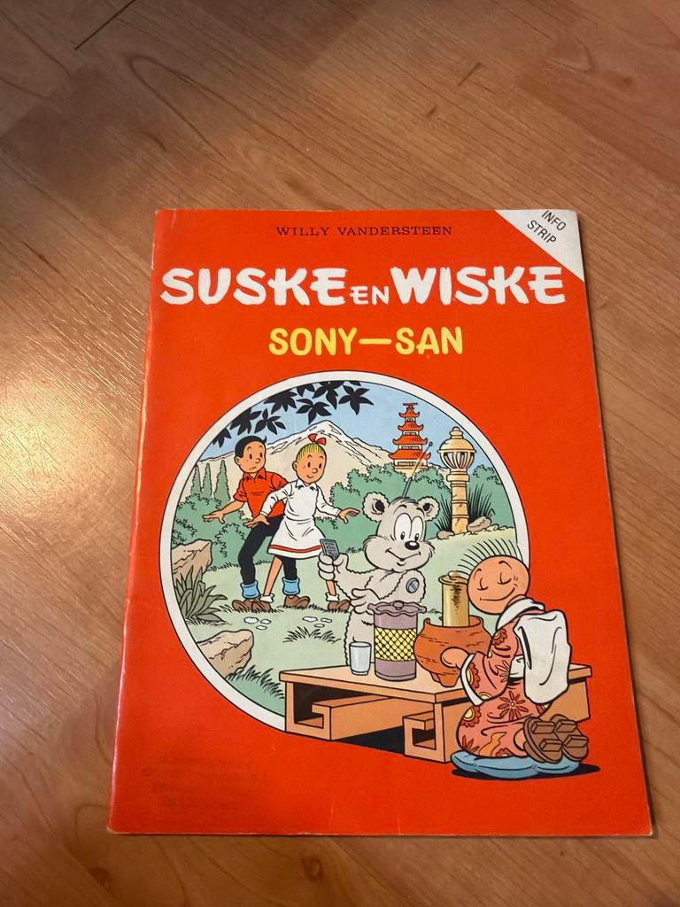 Suske en Wiske - Sony-San (Info Strip), Boeken, Eén stripboek, Ophalen, Gelezen