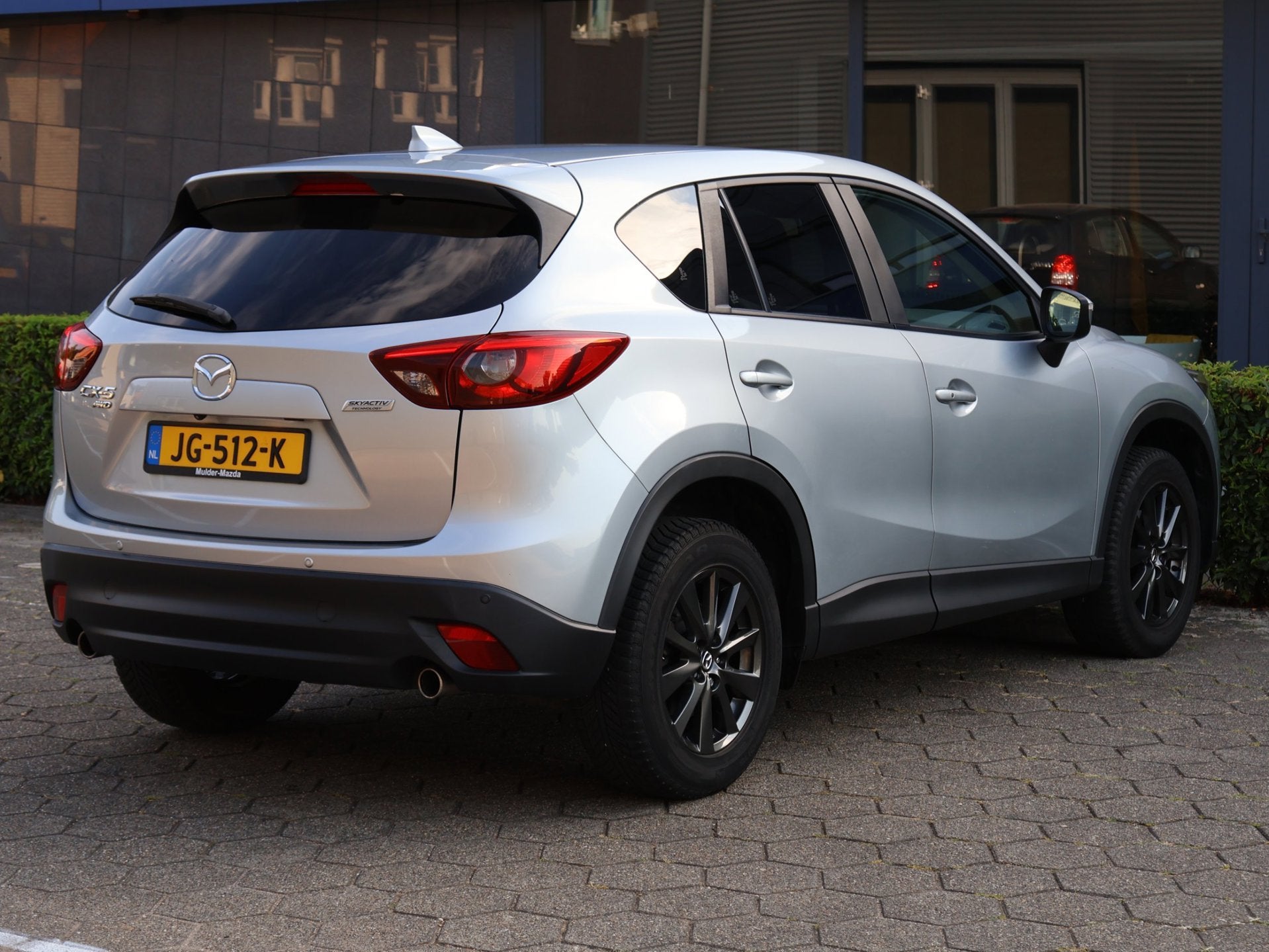 Mazda CX-5 2.5 SkyActiv-G 192 GT-M 4WD|1e Eigenaar|Dealer On, Auto's, Dealer onderhouden, 1415 kg, SUV of Terreinwagen, Zilver of Grijs