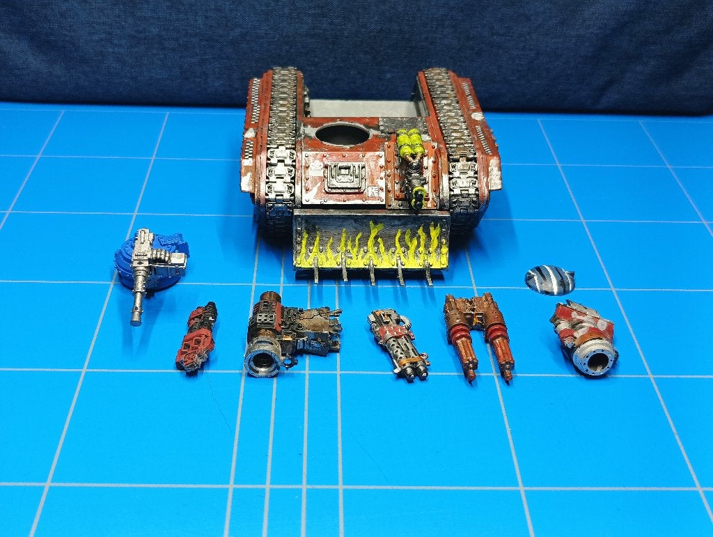 Warhammer 40k Looted Chimera Orks, Hobby en Vrije tijd, Gebruikt, Warhammer, Ophalen of Verzenden, .